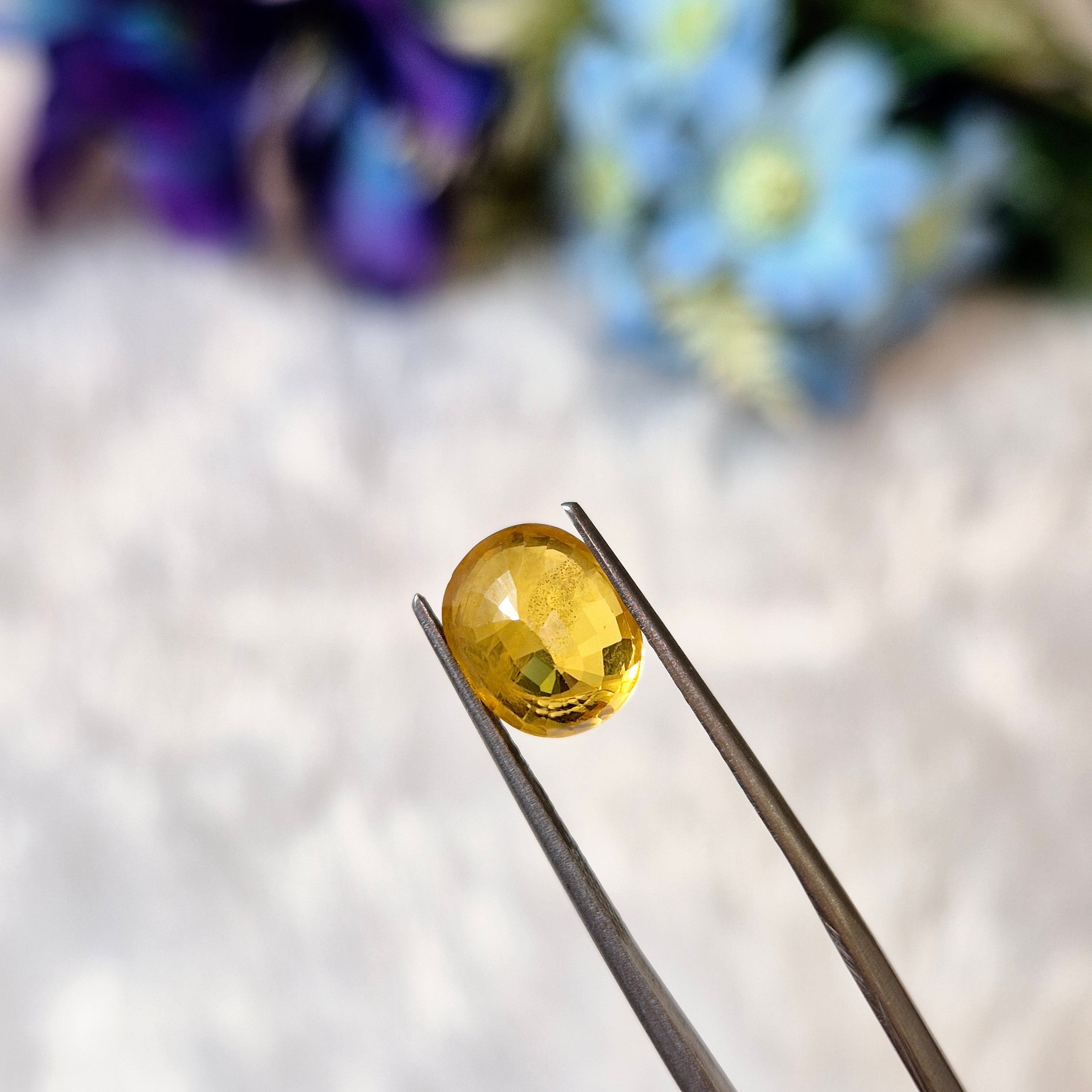 Yellow Sapphire | YS 299 | 4.13 Carat