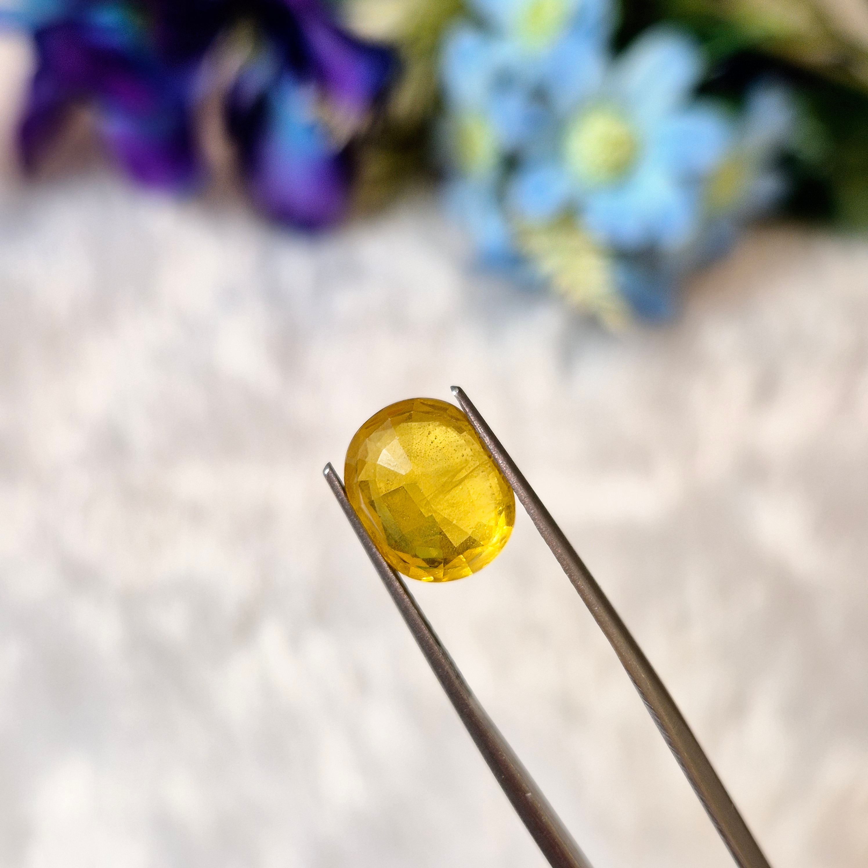 Yellow Sapphire | YS 298 | 5.96 Carat