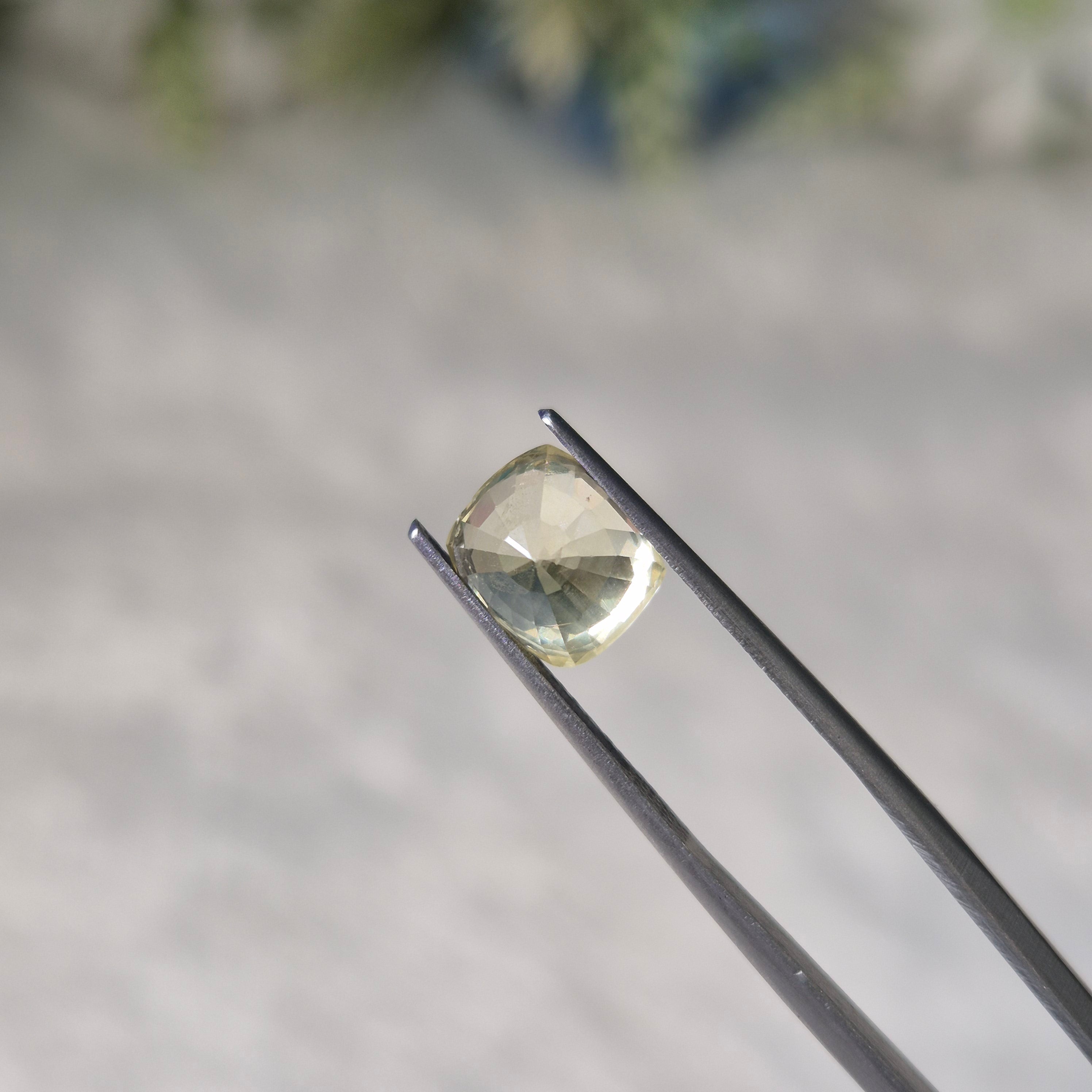 Yellow Sapphire | YS 307 | 3.34 Carat