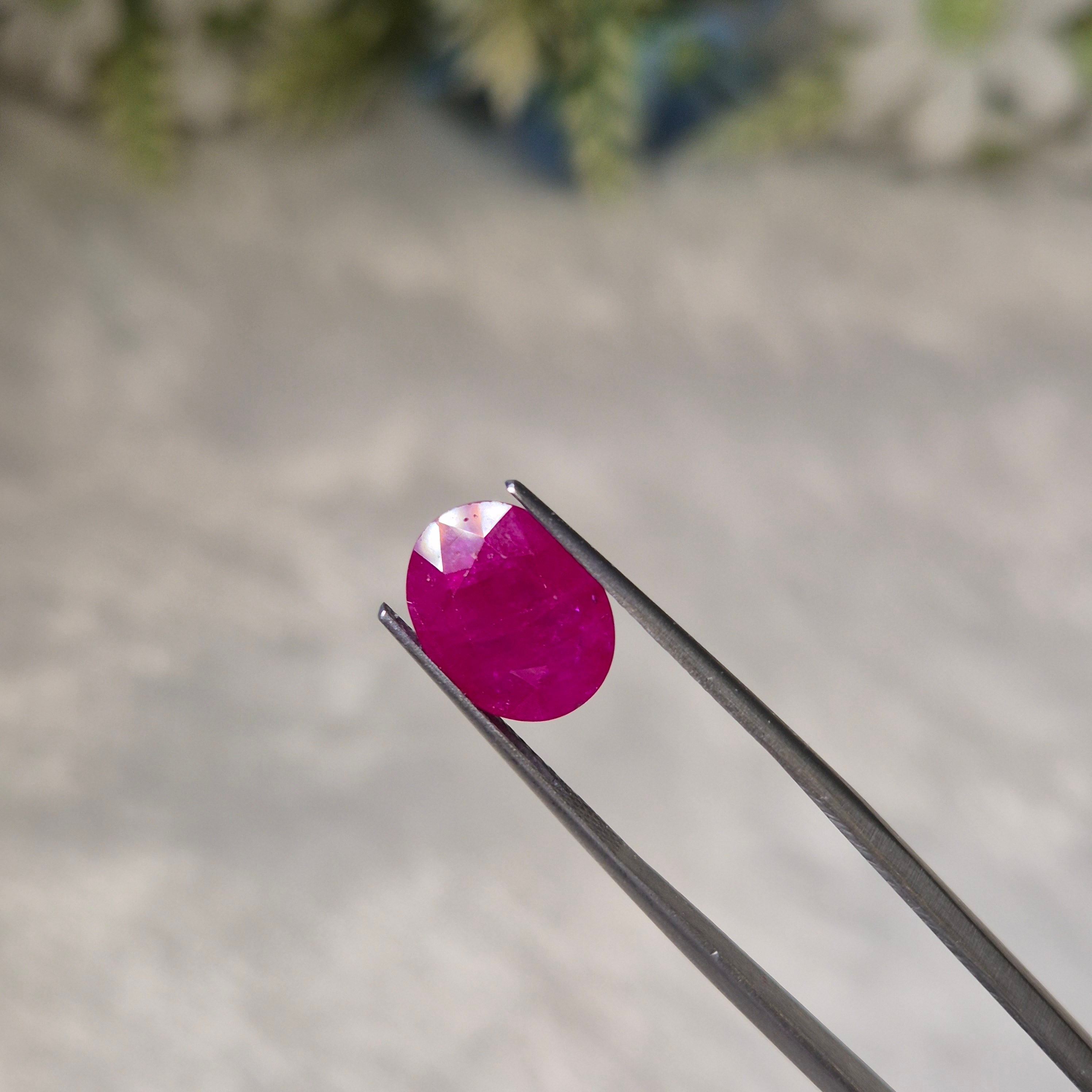 Natural Ruby (Manik) | RUB 221 | 4.31 Carat | Certified