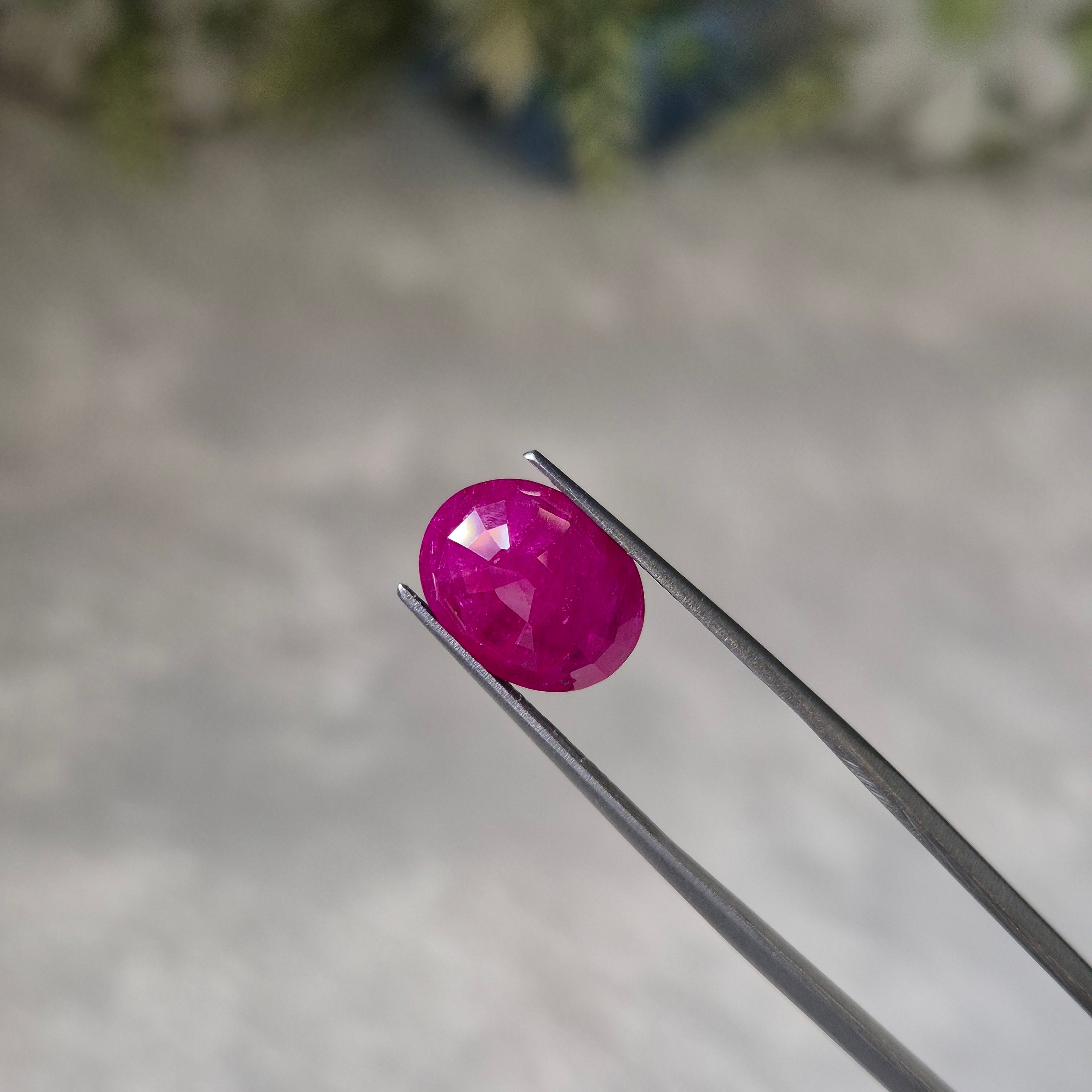 Natural Ruby (Manik) | RUB 221 | 4.31 Carat | Certified