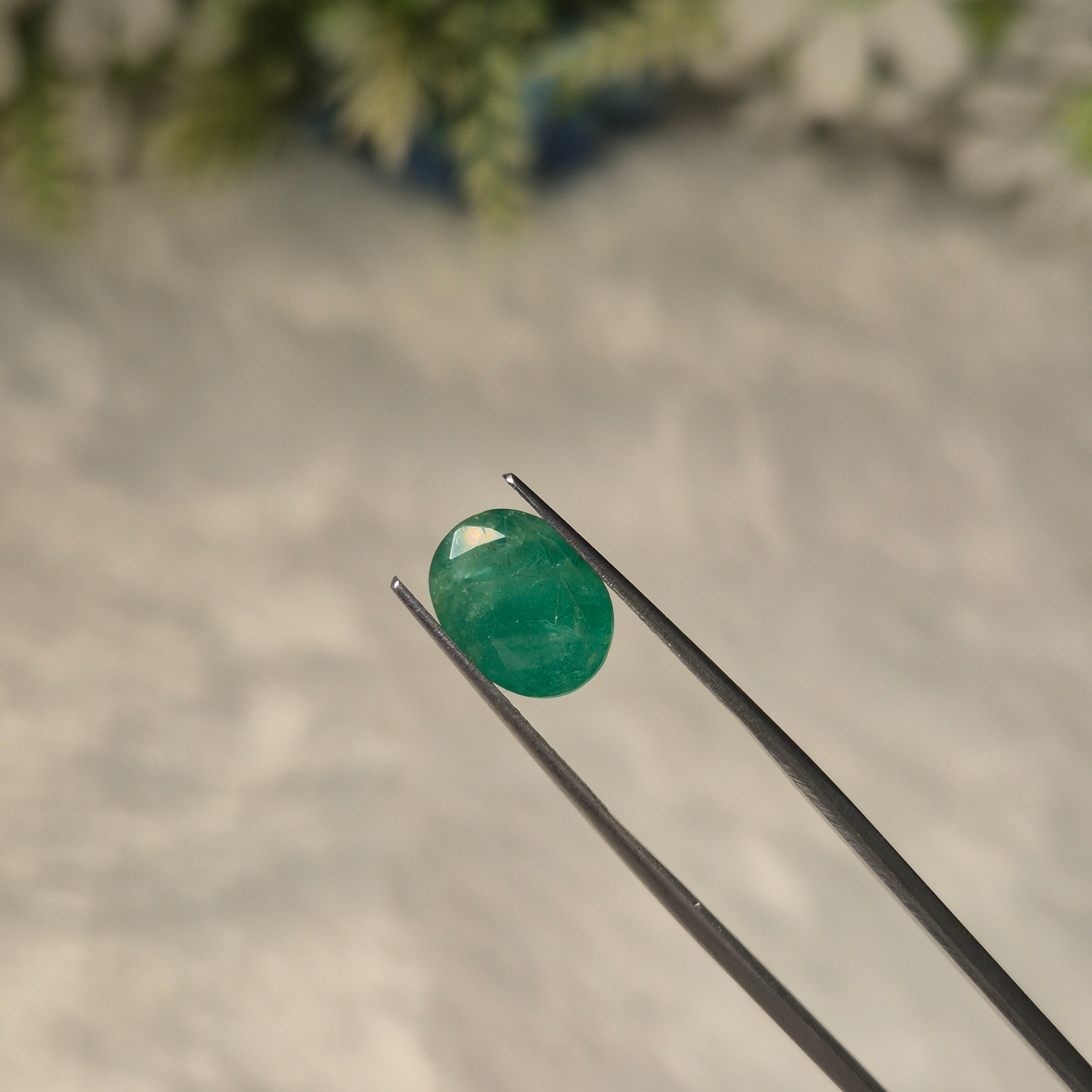 Natural Emerald (Panna) | EM 668 | 4.09 Carats | Certified