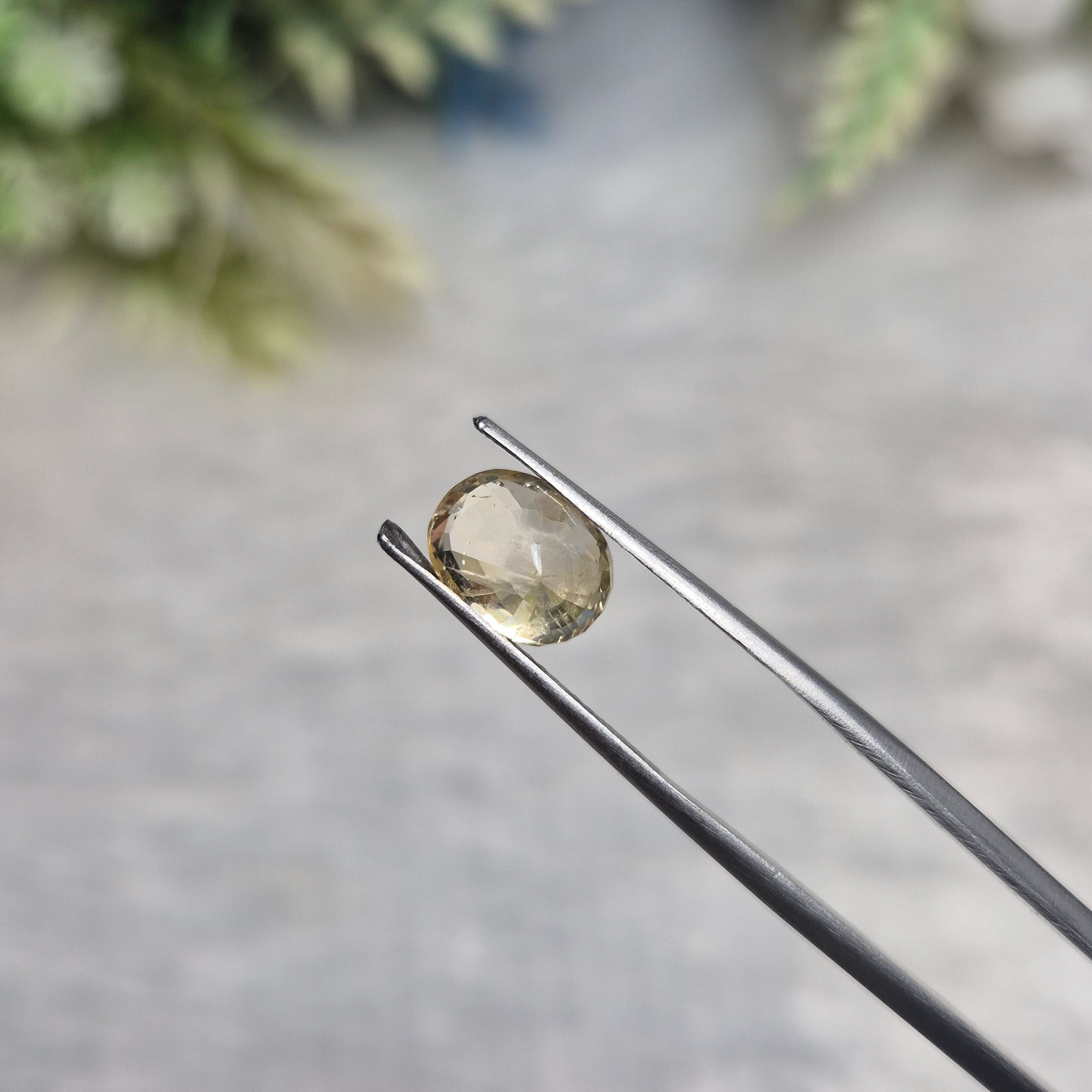Yellow Sapphire | YS 309 | 3.07 Carat