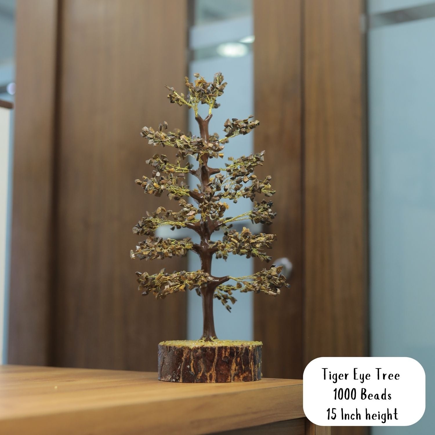 NATURAL TIGER EYE TREE