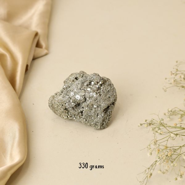 NATURAL PYRITE CLUSTER (330 GRAMS)