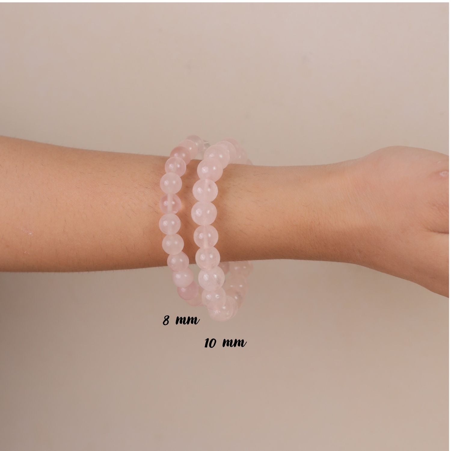 NATURAL ROSE QUARTZ BRACELET