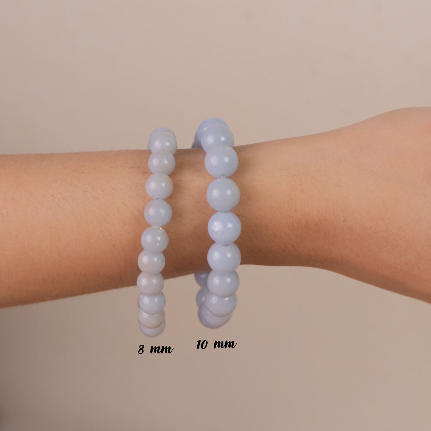 NATURAL ANGELITE BRACELET