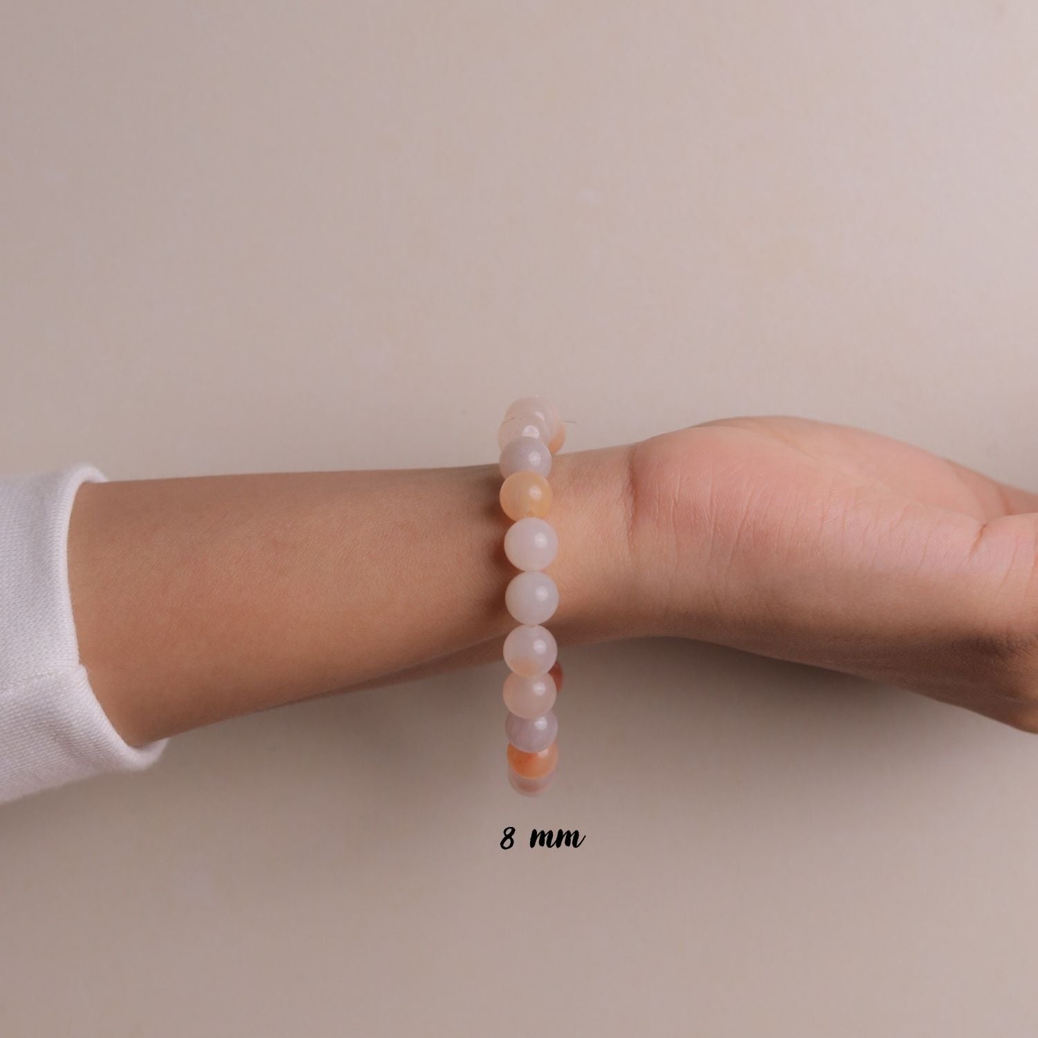 NATURAL PEACH AVENTURINE  BRACELET