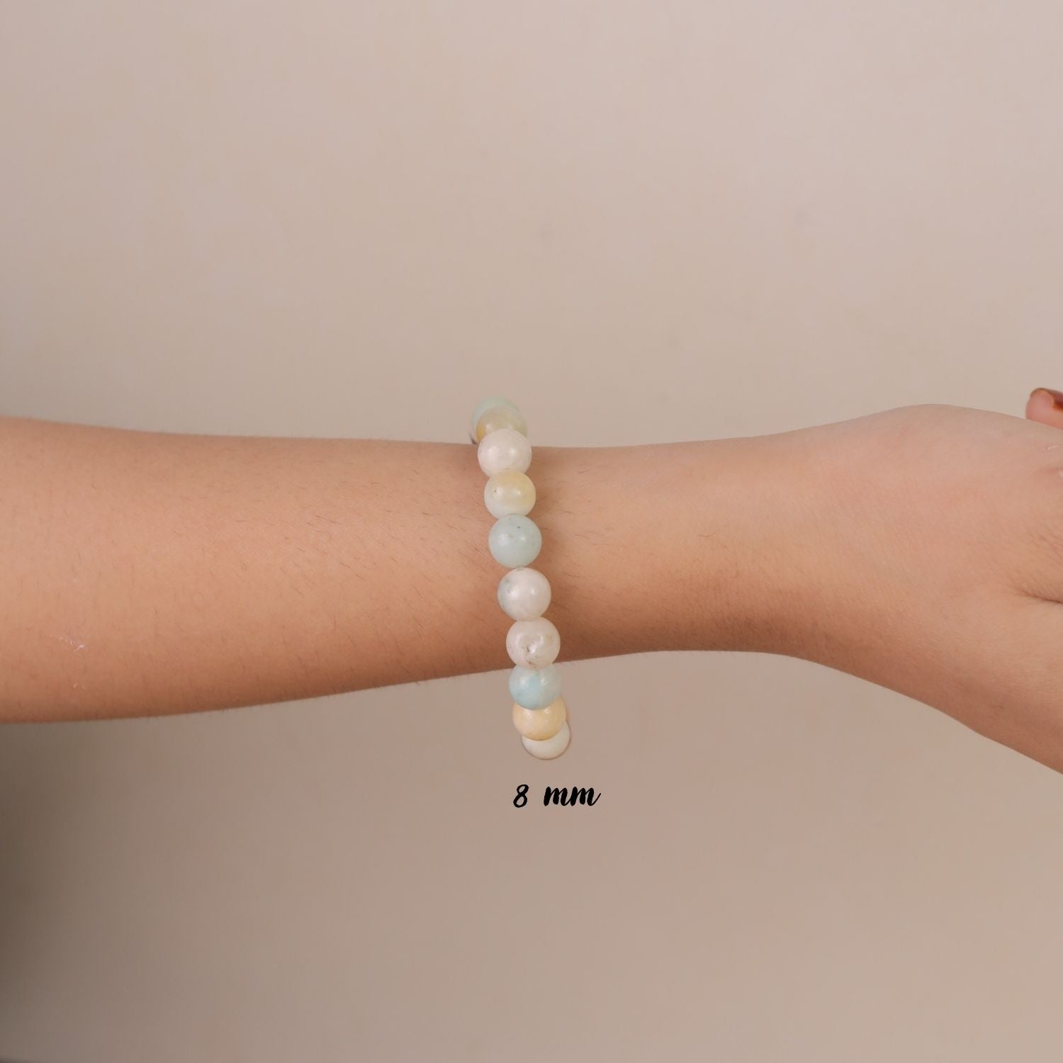 NATURAL MORGANITE BRACELET