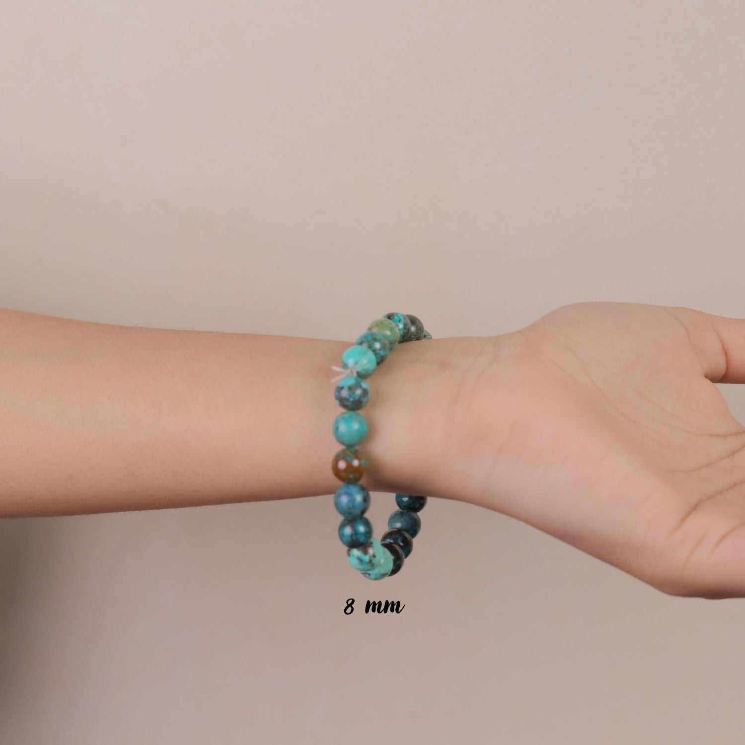 NATURAL CHRYSOCOLLA  BRACELET