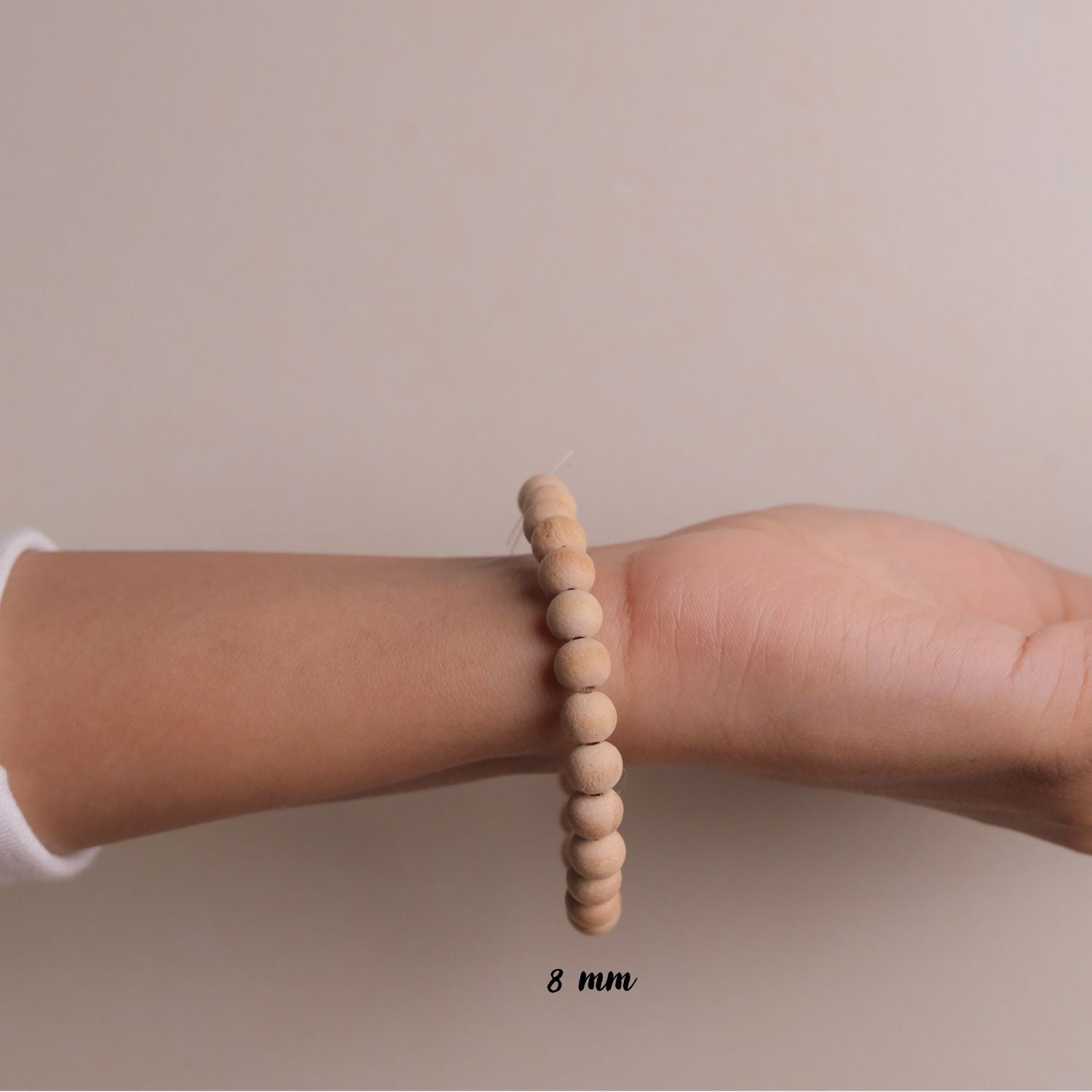 NATURAL TULSI BEADS BRACELET