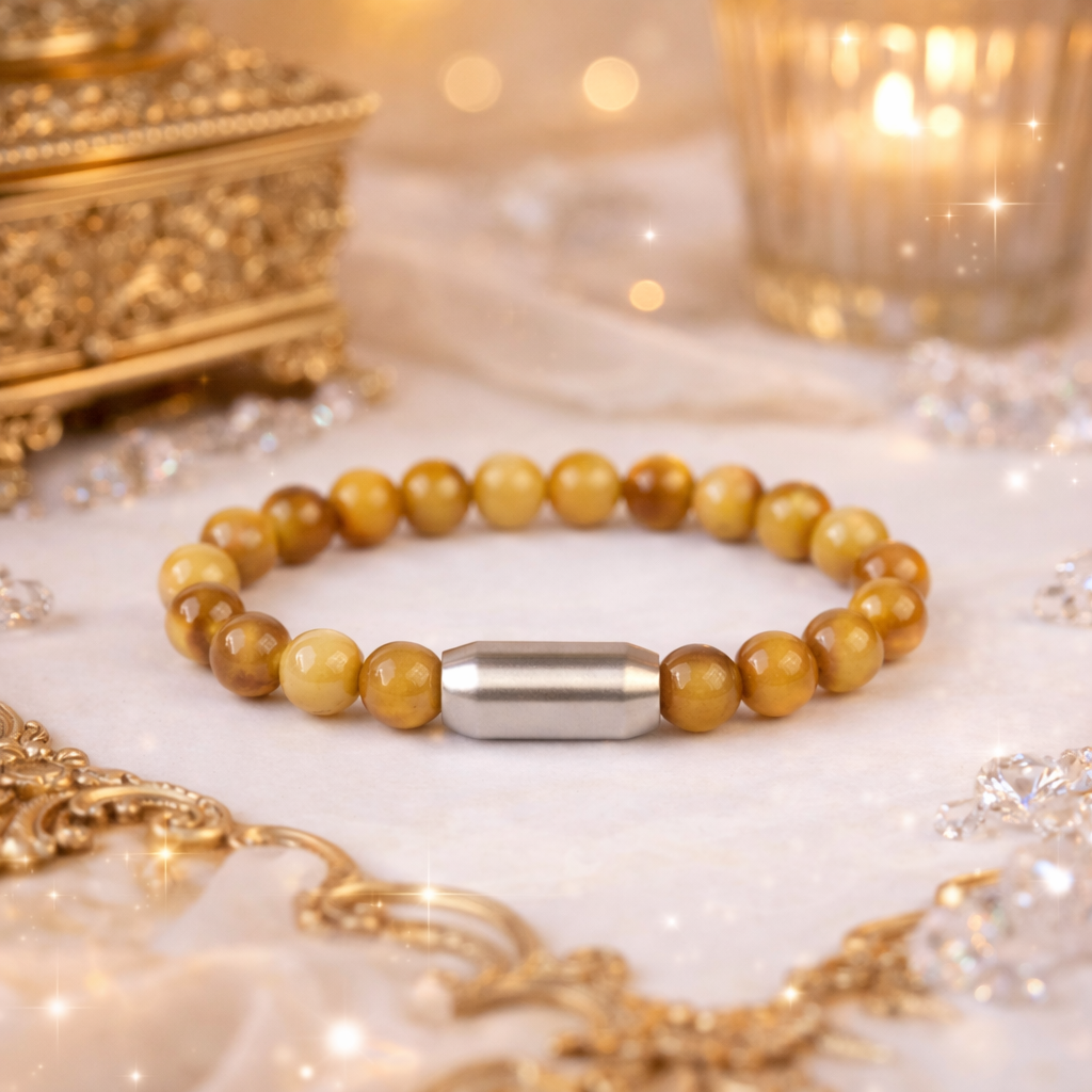 NATURAL CAT'S EYE BRACELET