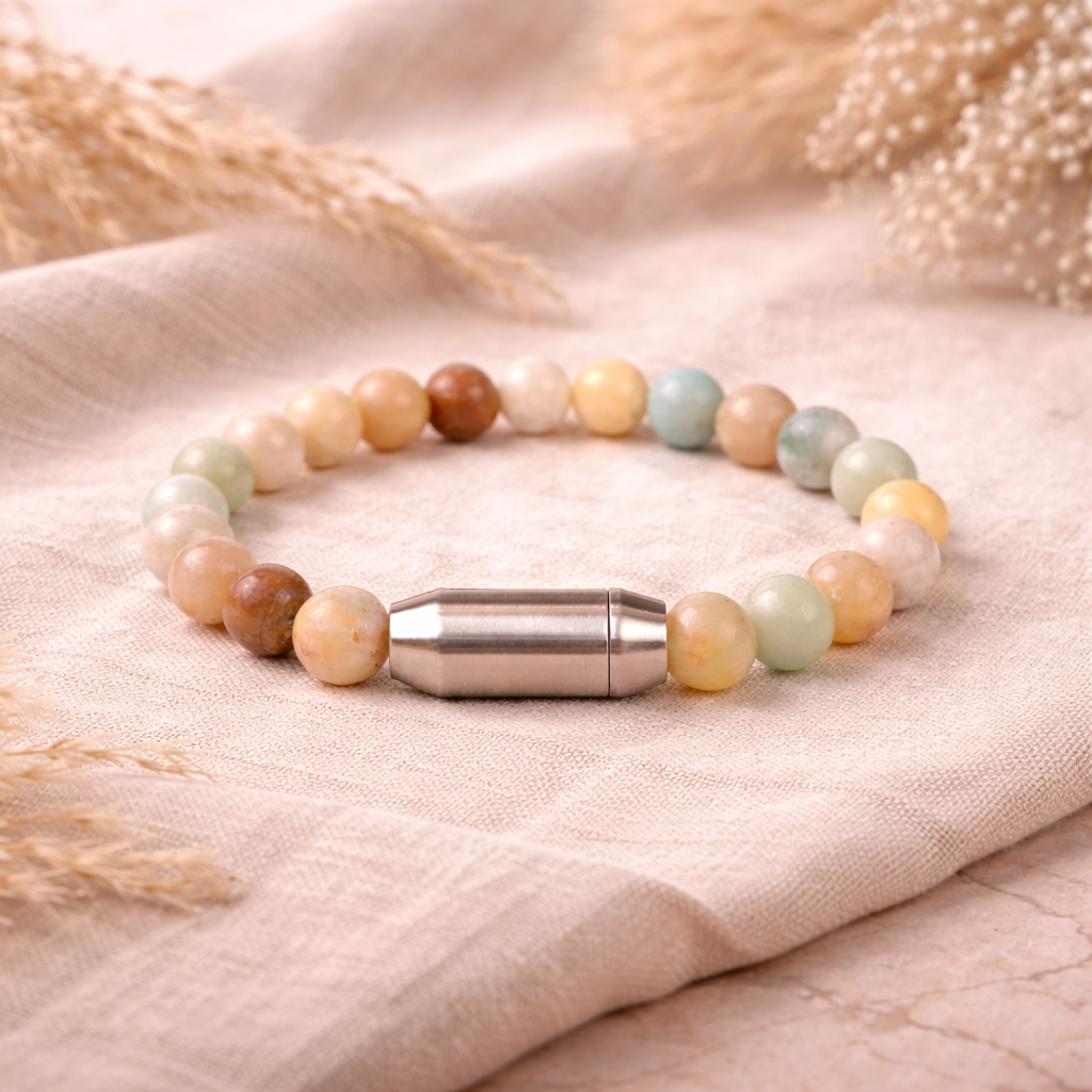NATURAL AMAZONITE BRACELET