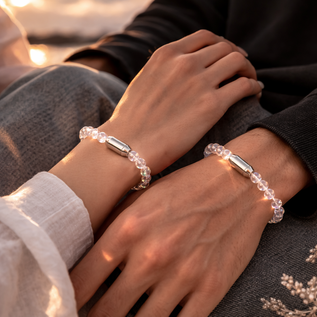 NATURAL AURA QUARTZ BRACELET