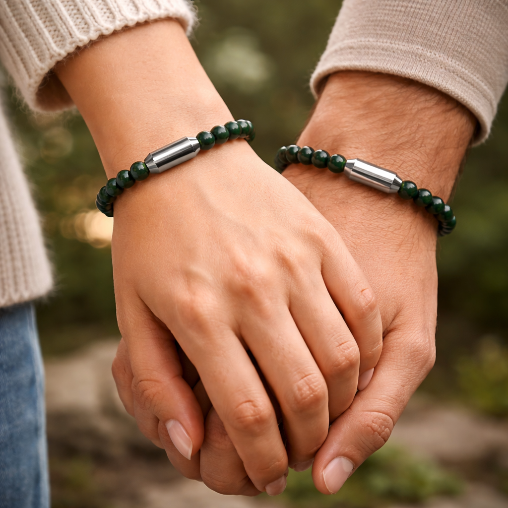 NATURAL MALACHITE BRACELET