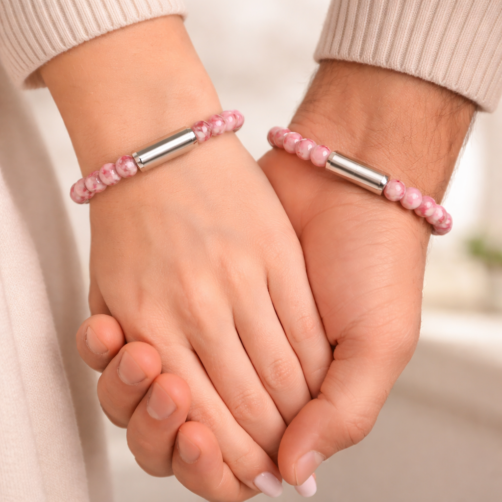 NATURAL RHODOCROSITE BRACELET