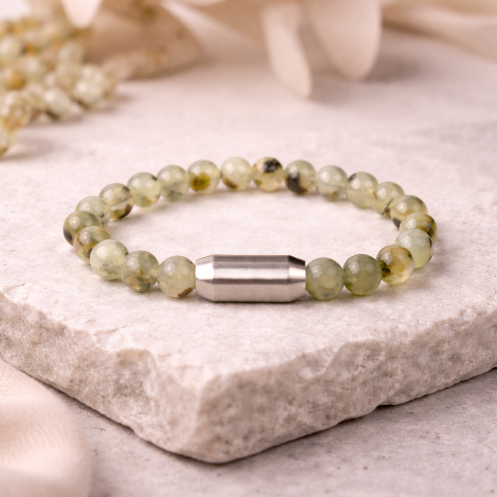 NATURAL PREHANITE BRACELET