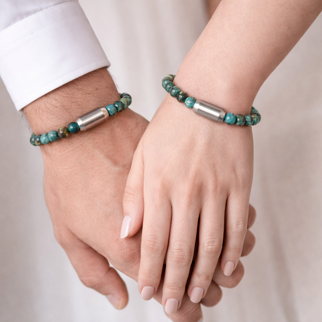 NATURAL CHRYSOCOLLA BRACELET