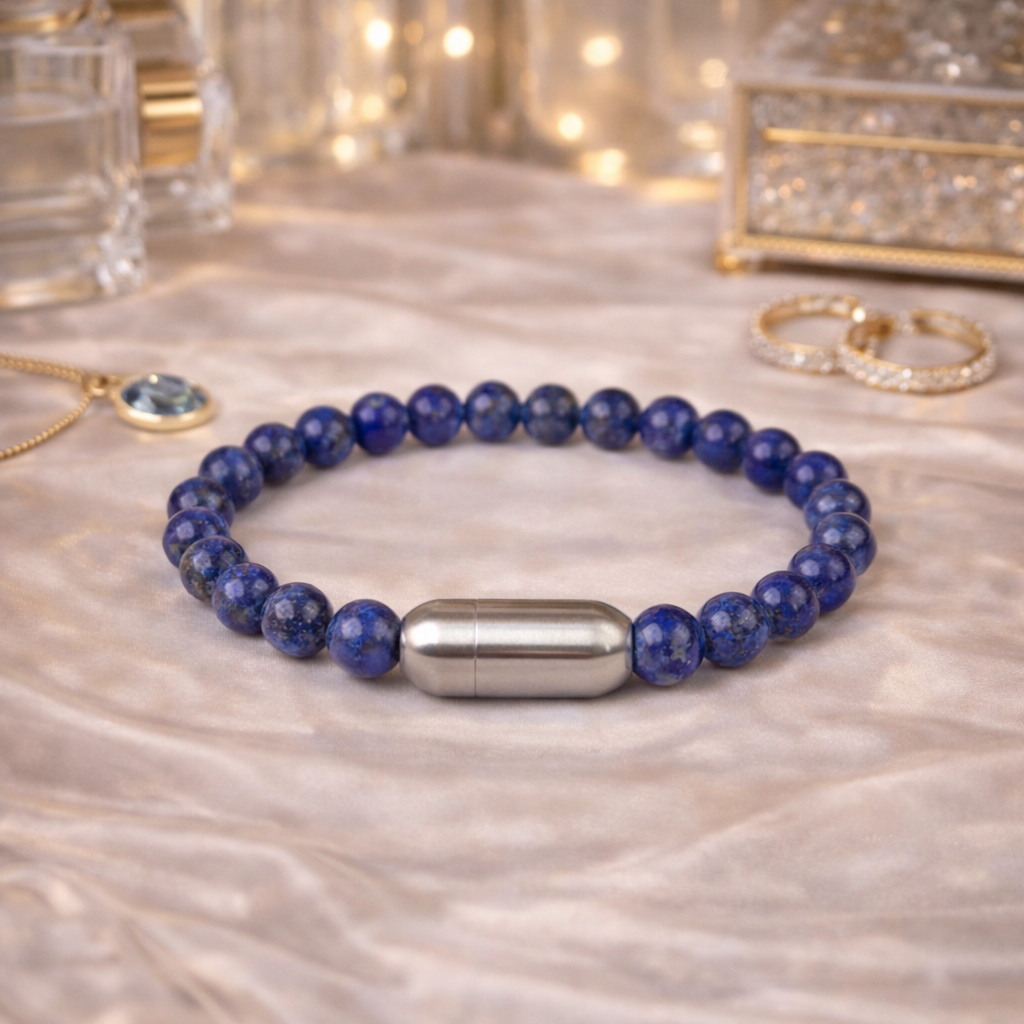 NATURAL LAPIS LAZULI BRACELET