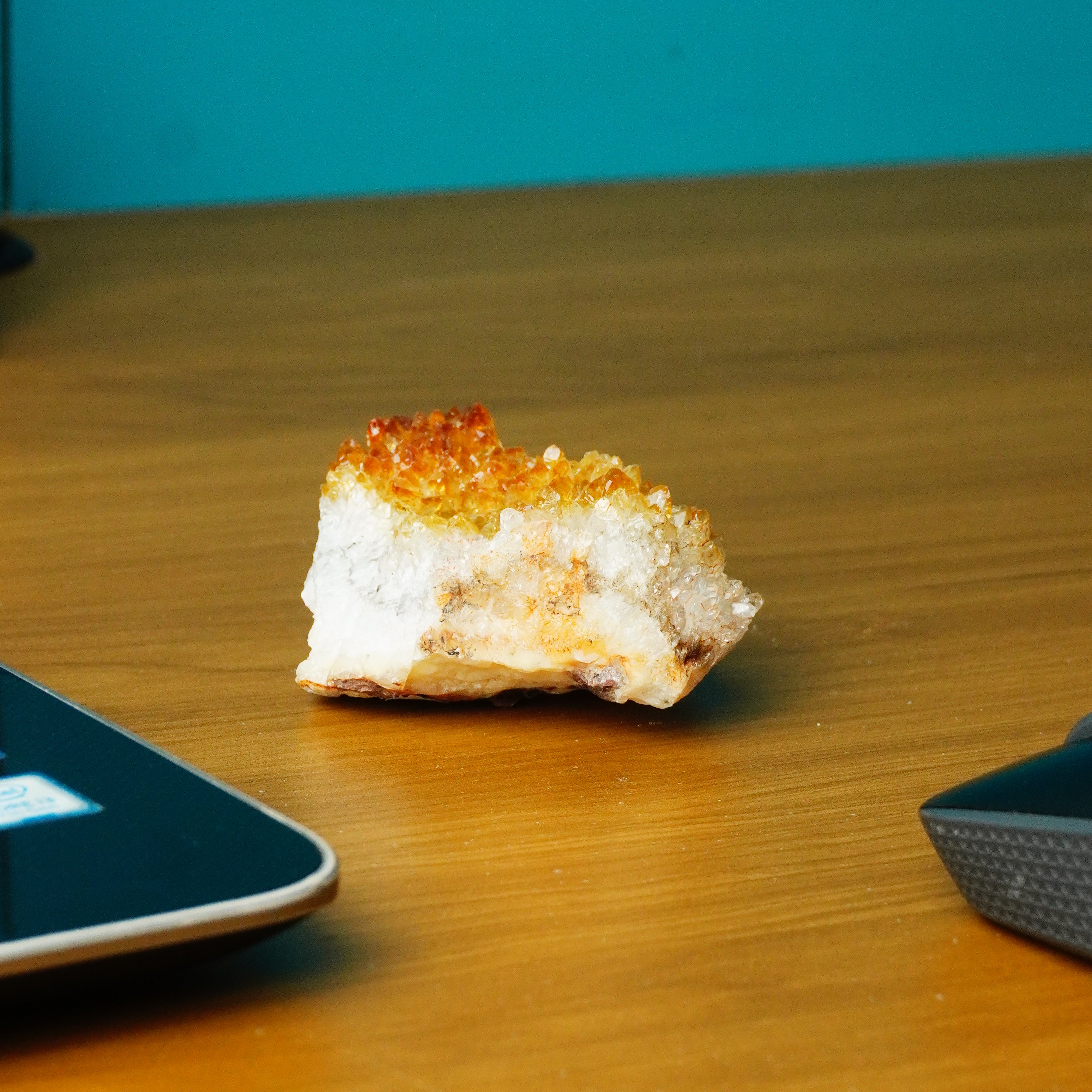NATURAL CITRINE CLUSTER (167 GRAMS)