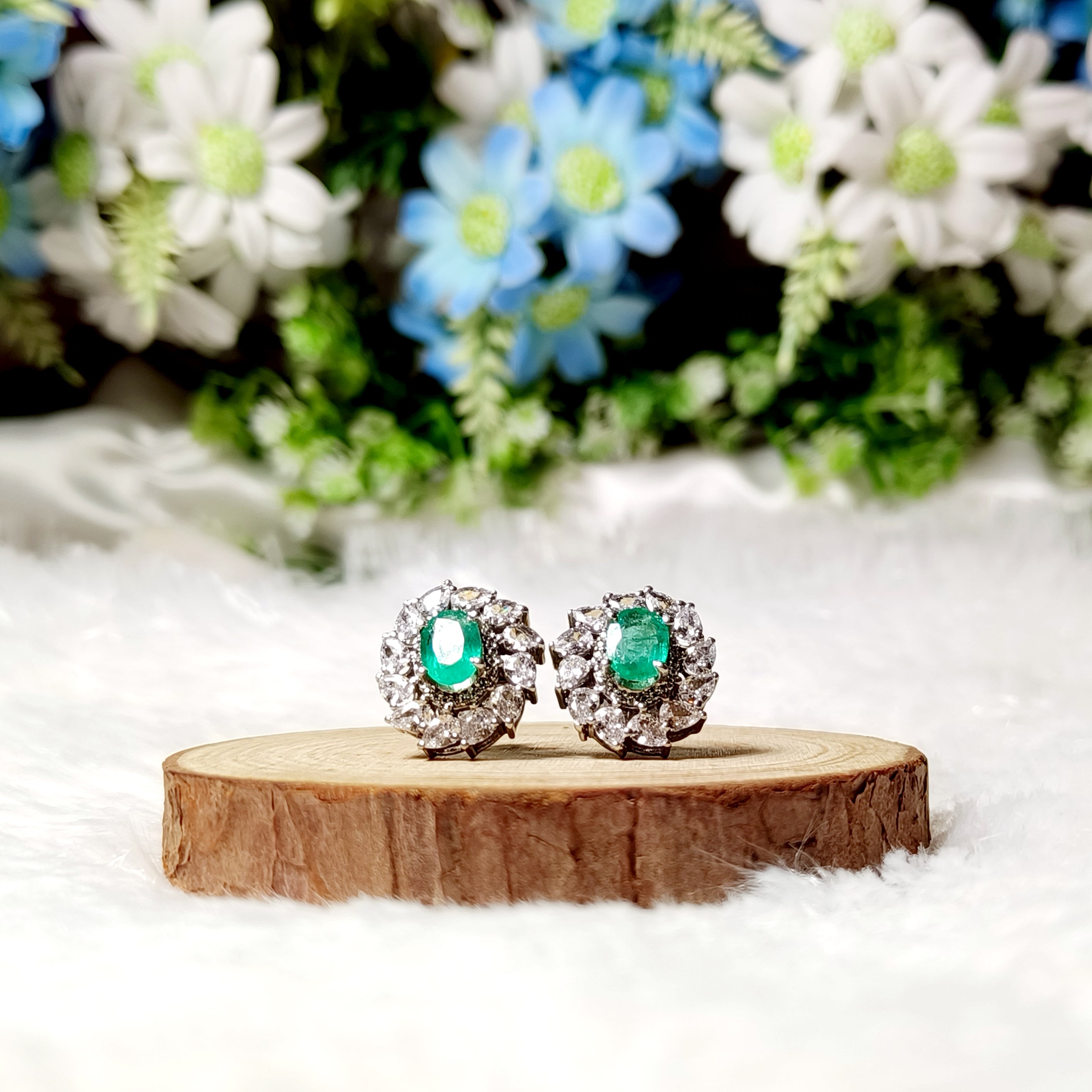 Emerald Earring BGJER-17