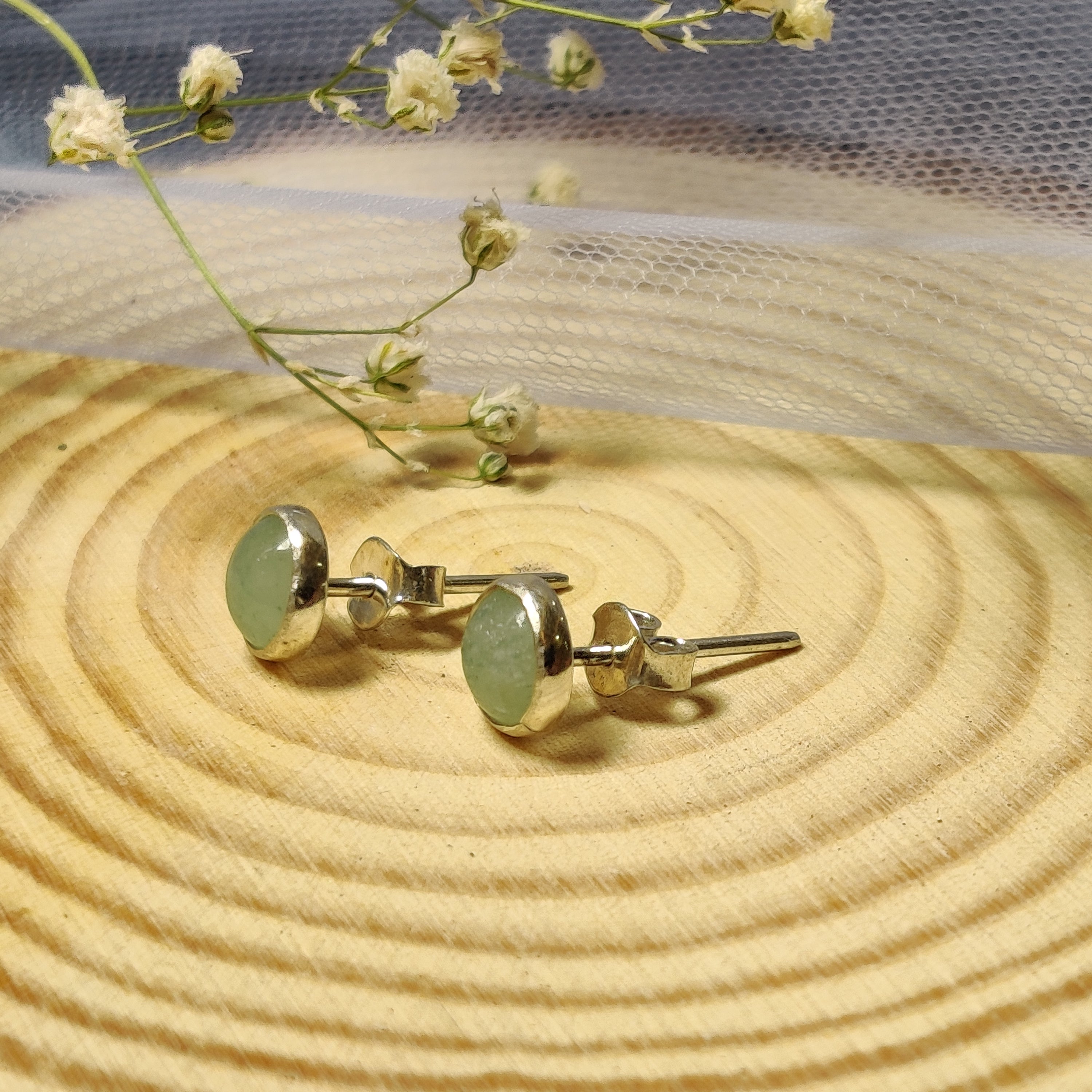 Green Aventurine Earring | BGJER-7