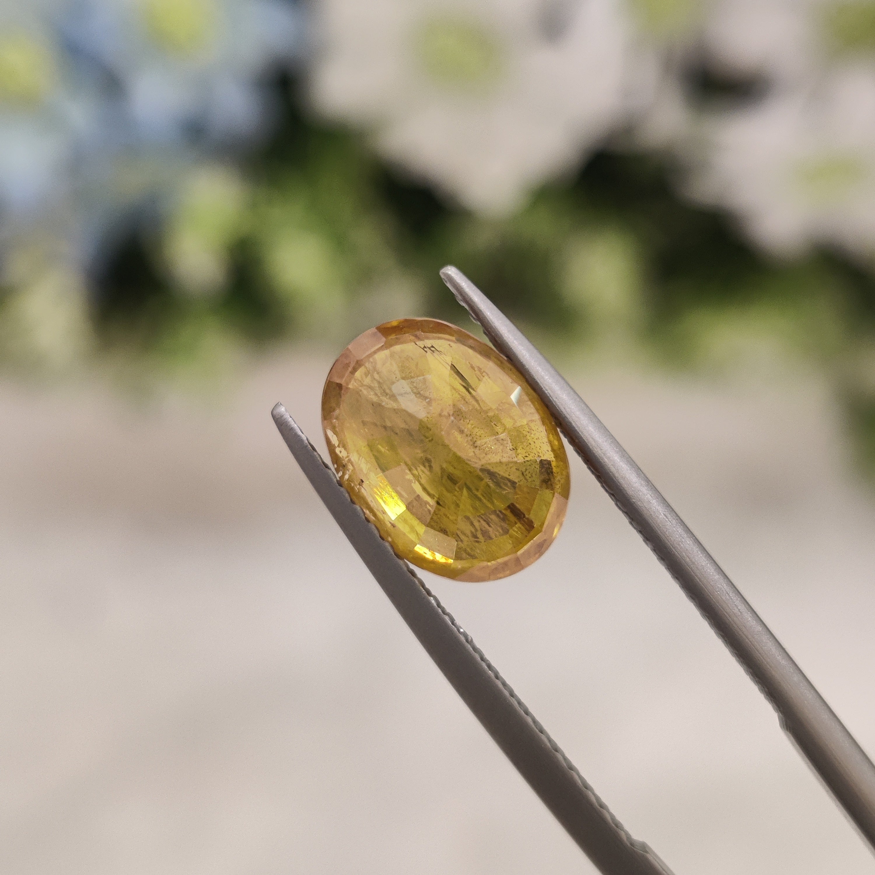 Yellow Sapphire | YS 86 | 4.86 Carat