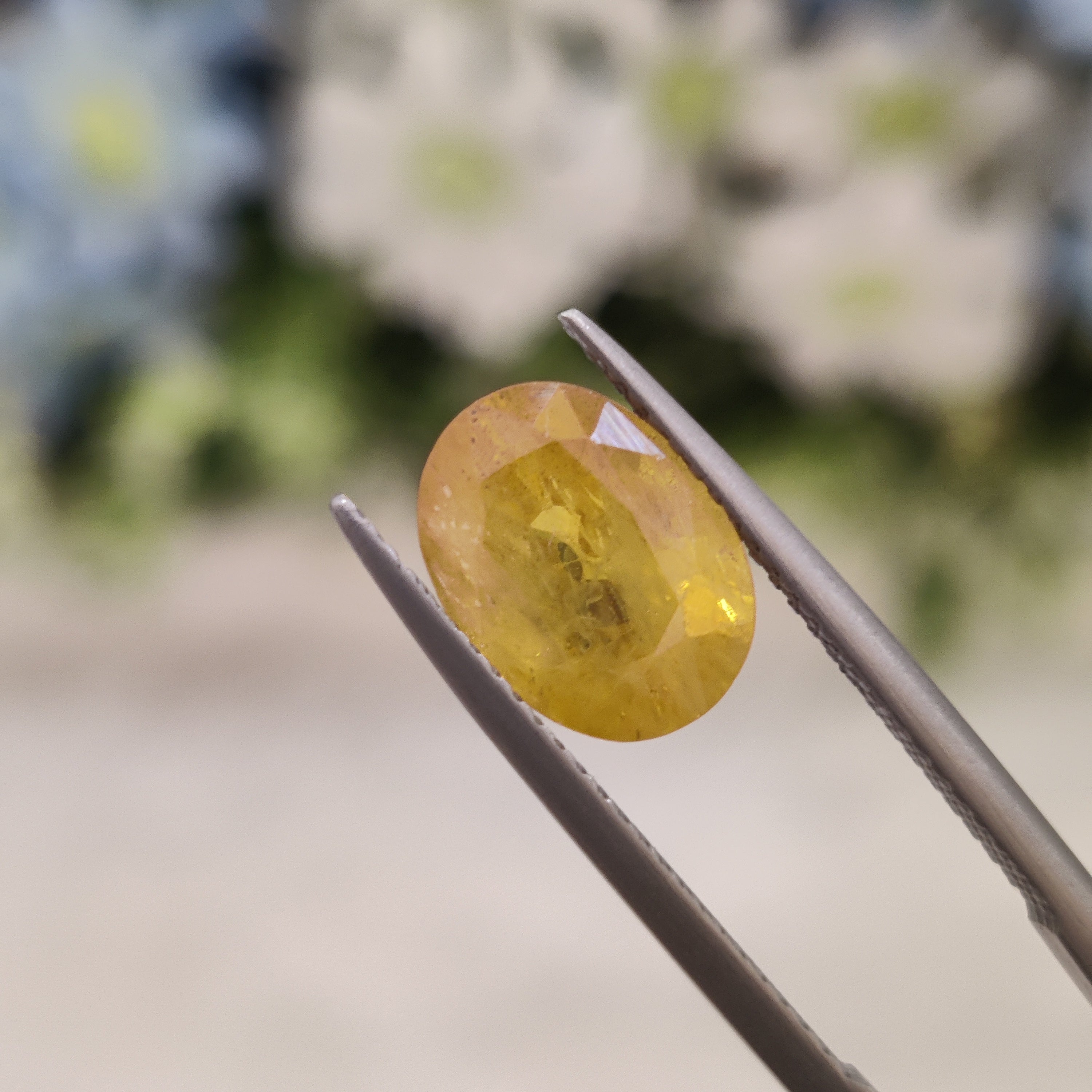 Yellow Sapphire | YS 66 | 4.03 Carat