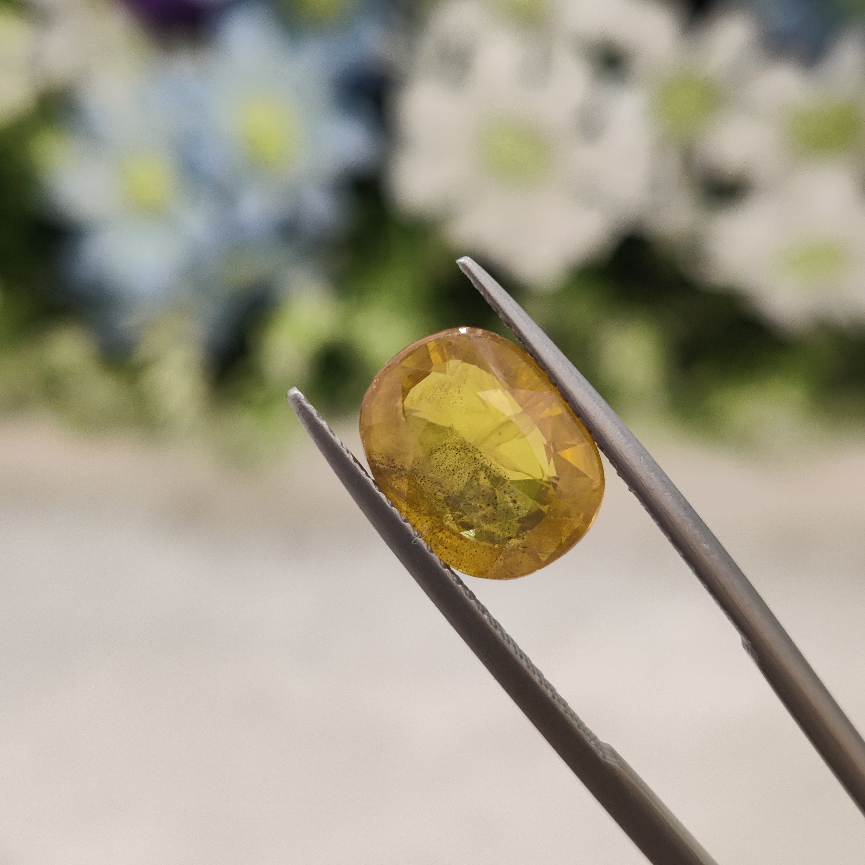 Yellow Sapphire | YS 140 | 5.21 Carat