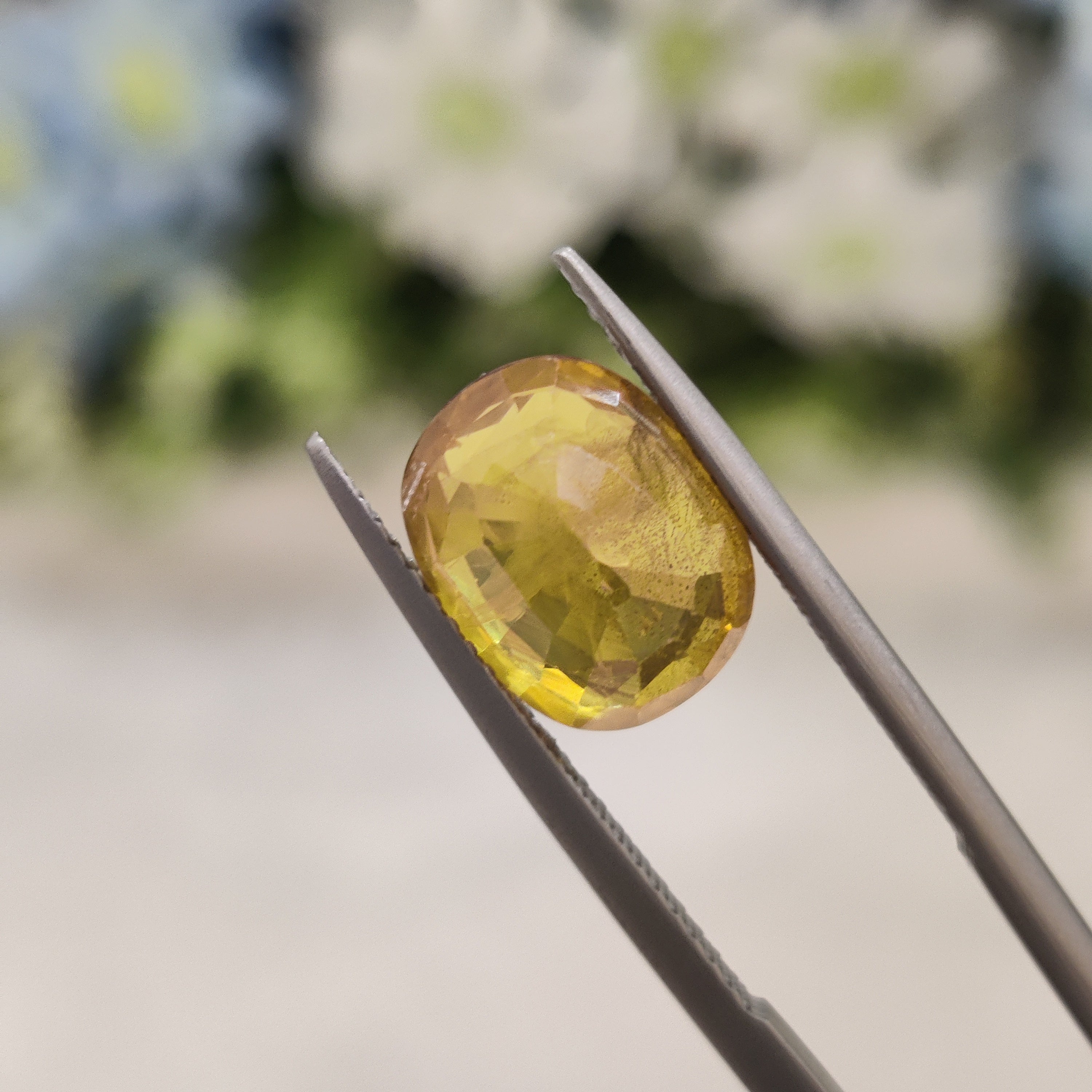 Yellow Sapphire | YS 140 | 5.21 Carat