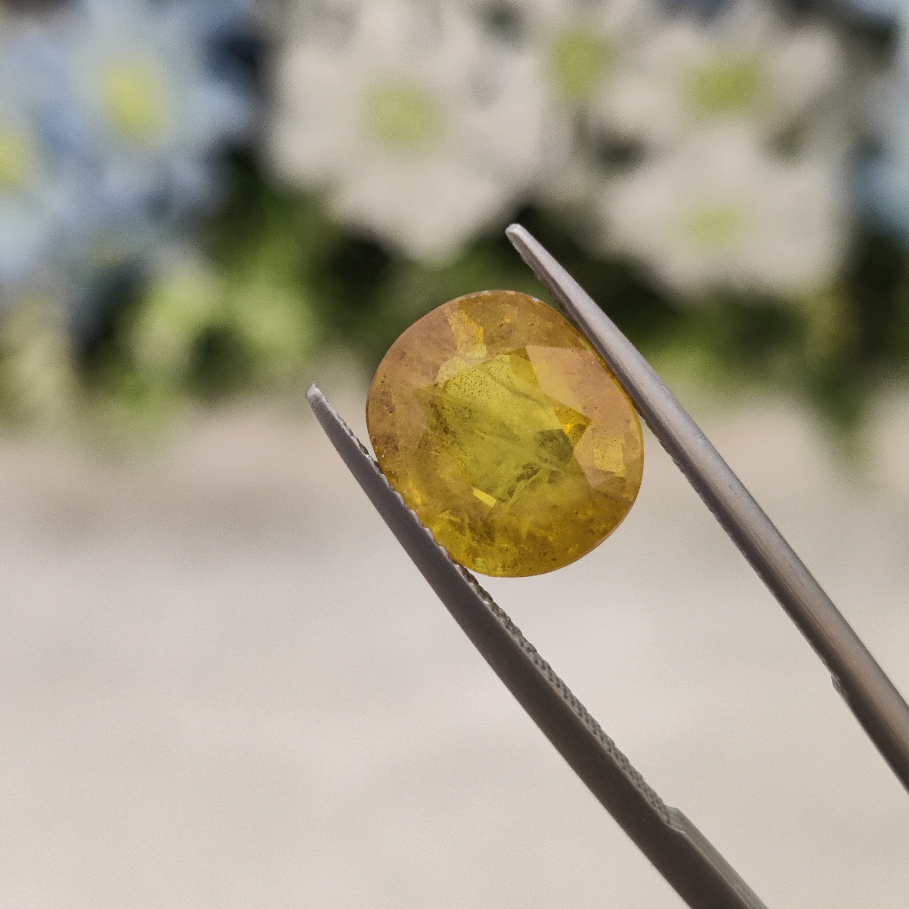 Yellow Sapphire | YS 93 | 5.06 Carat