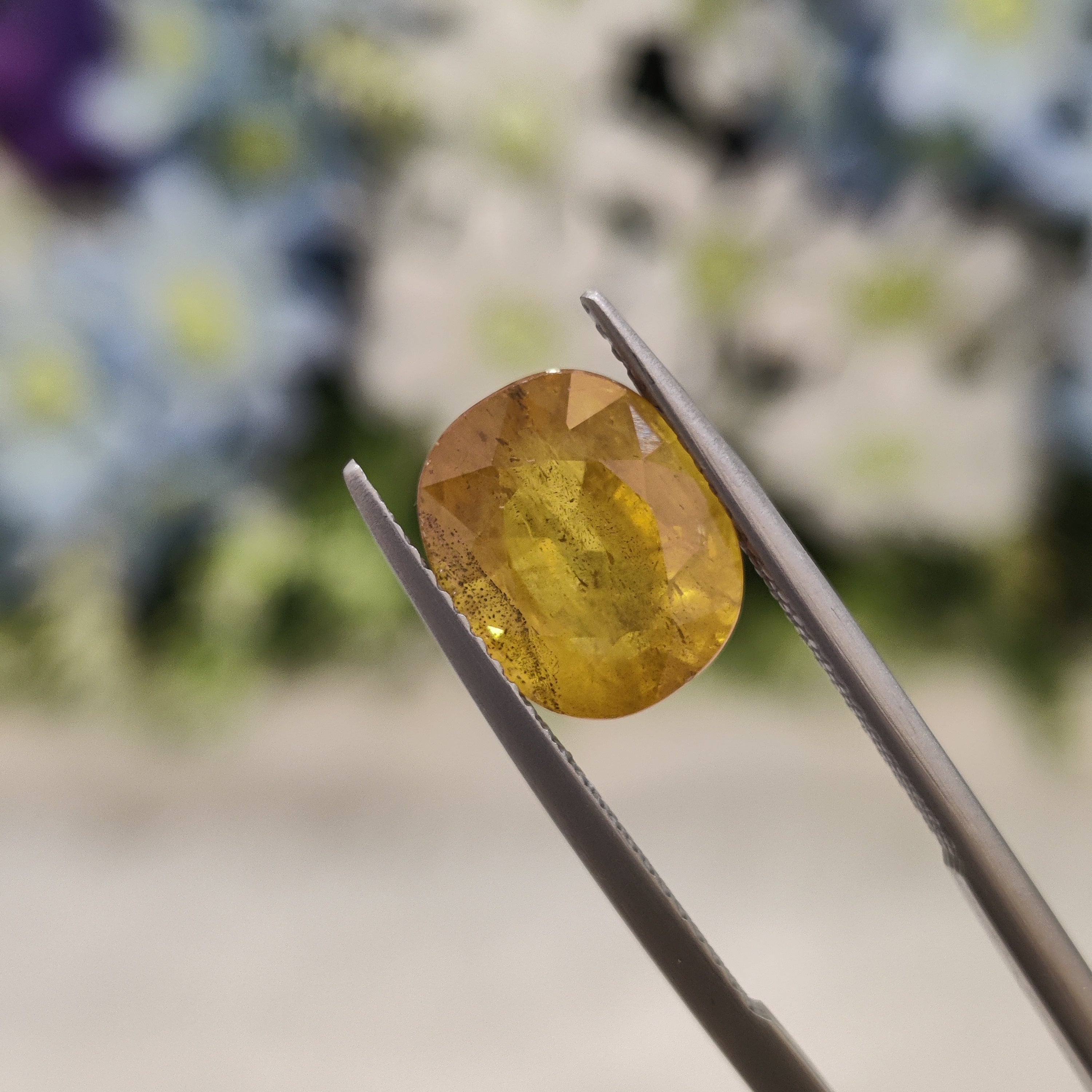 Yellow Sapphire | YS 96 | 5.13 Carat