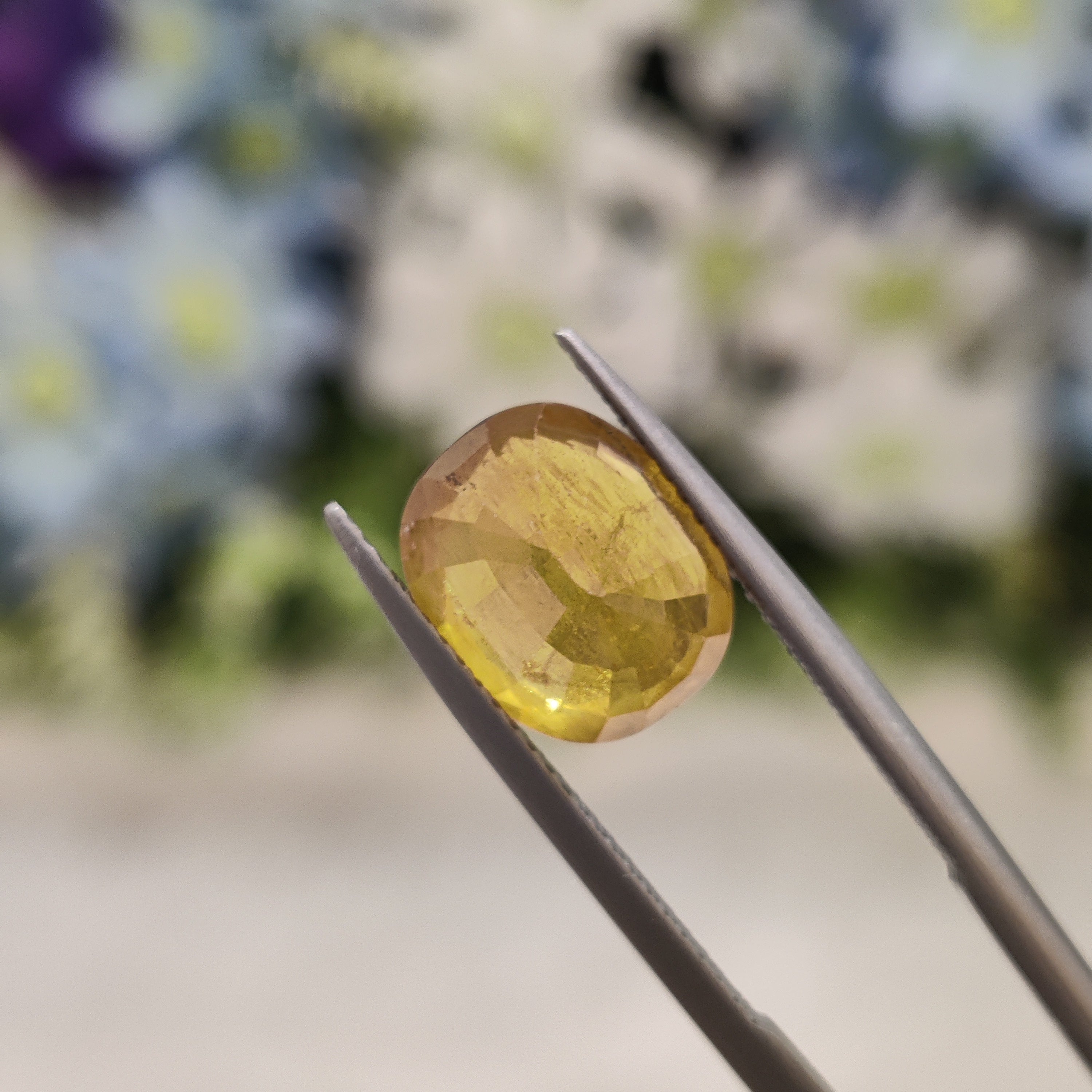 Yellow Sapphire | YS 96 | 5.13 Carat