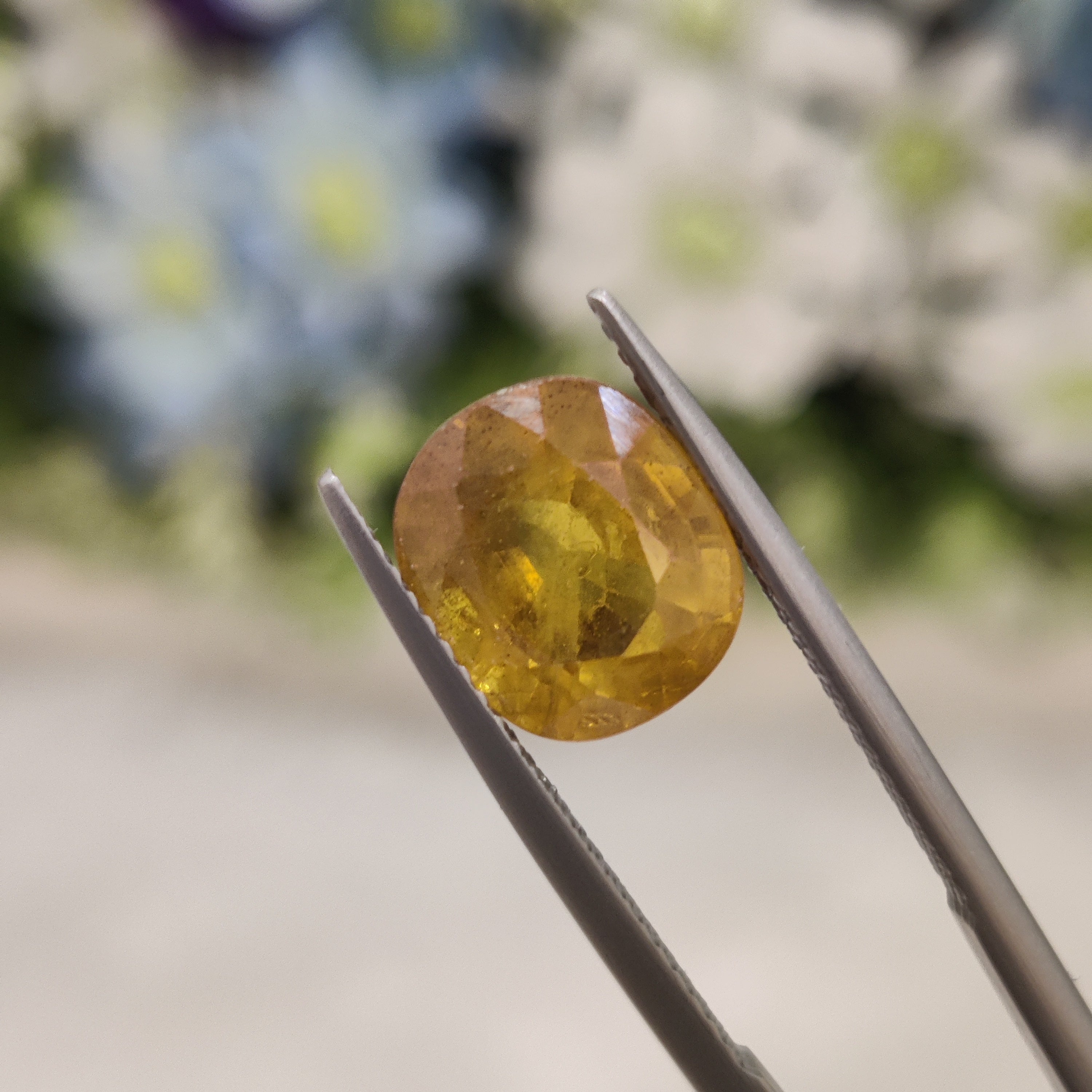Yellow Sapphire | YS 125 | 5.21 Carat