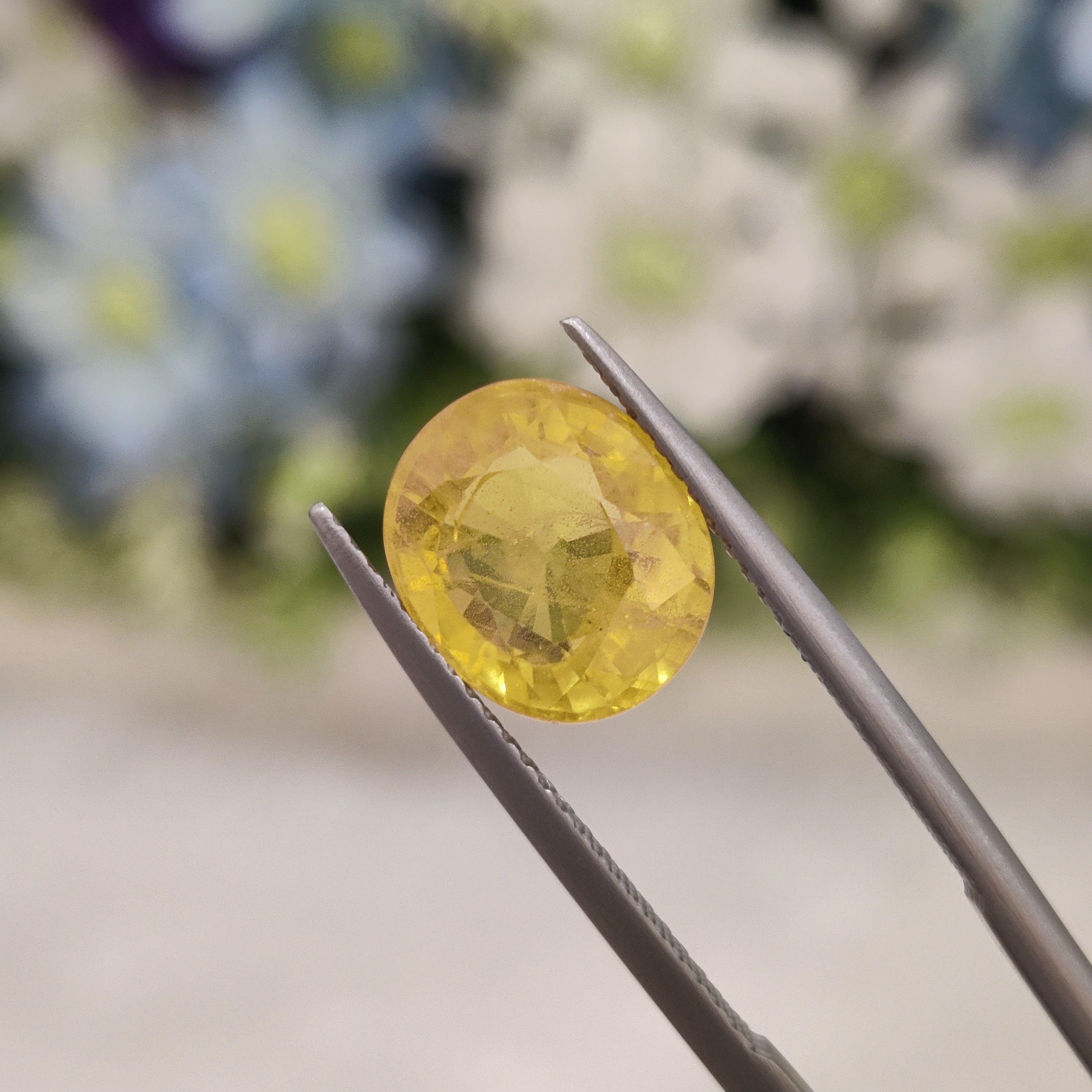 Yellow Sapphire | YS 195 | 5.07 Carat