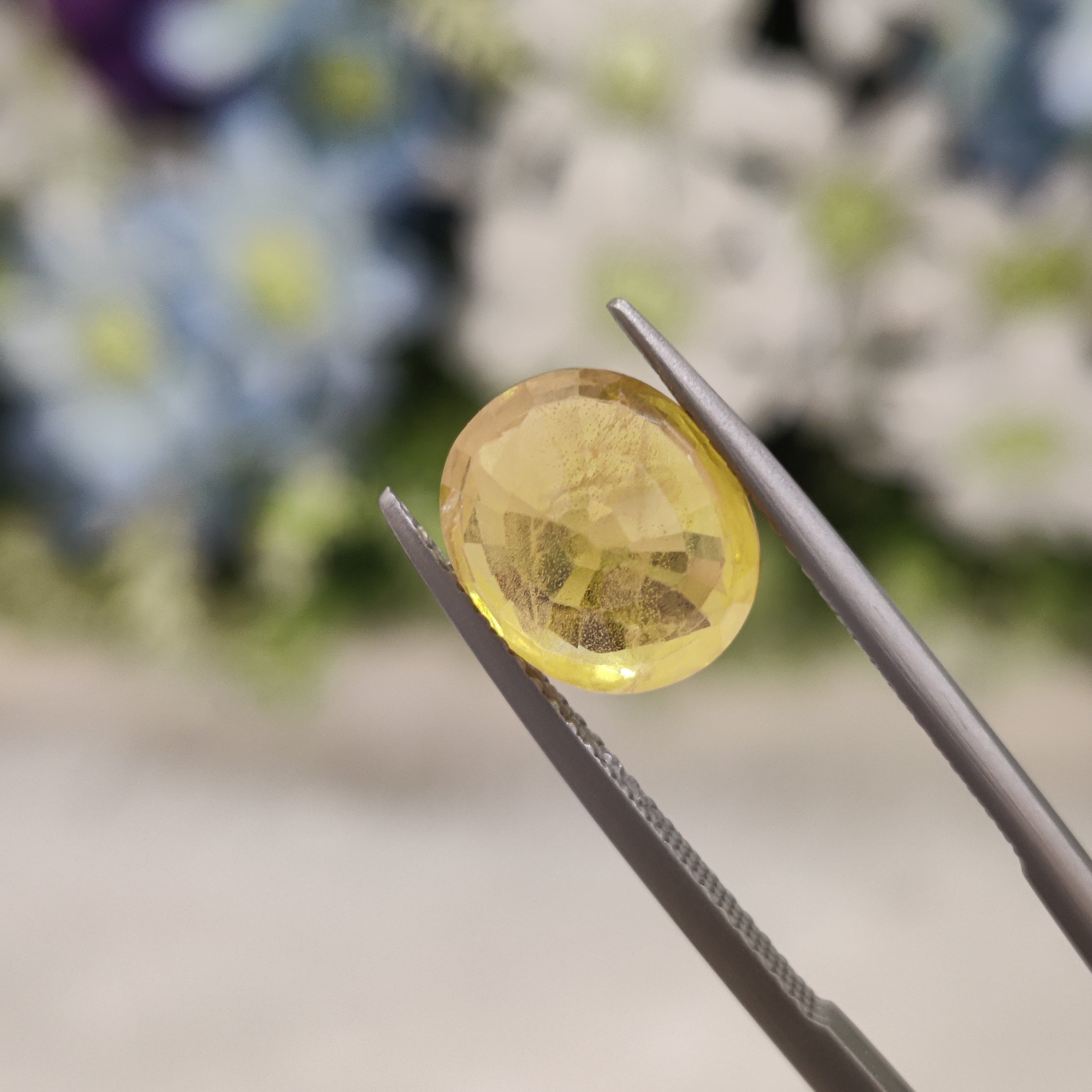 Yellow Sapphire | YS 195 | 5.07 Carat