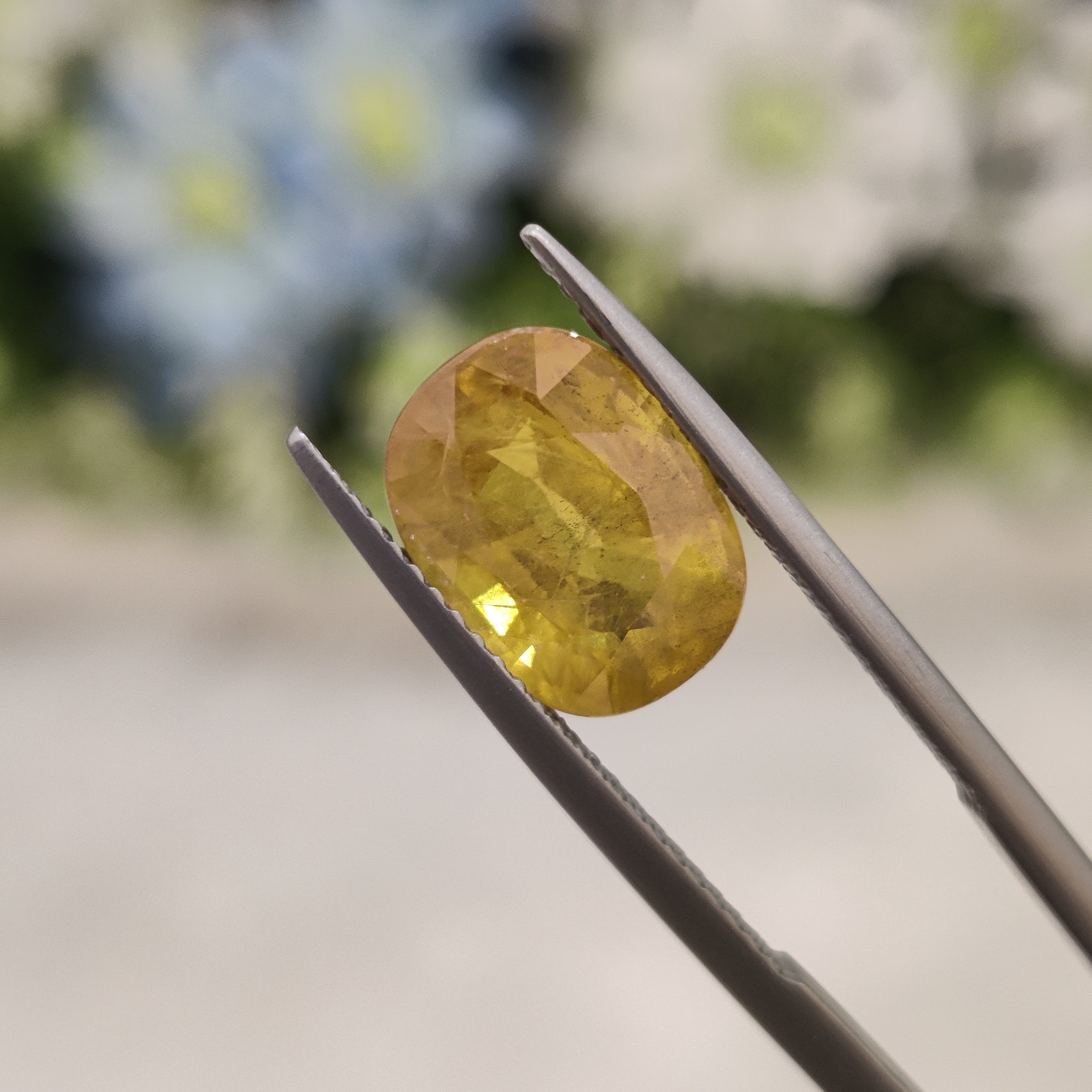 Yellow Sapphire | YS 145 | 5.23 Carat