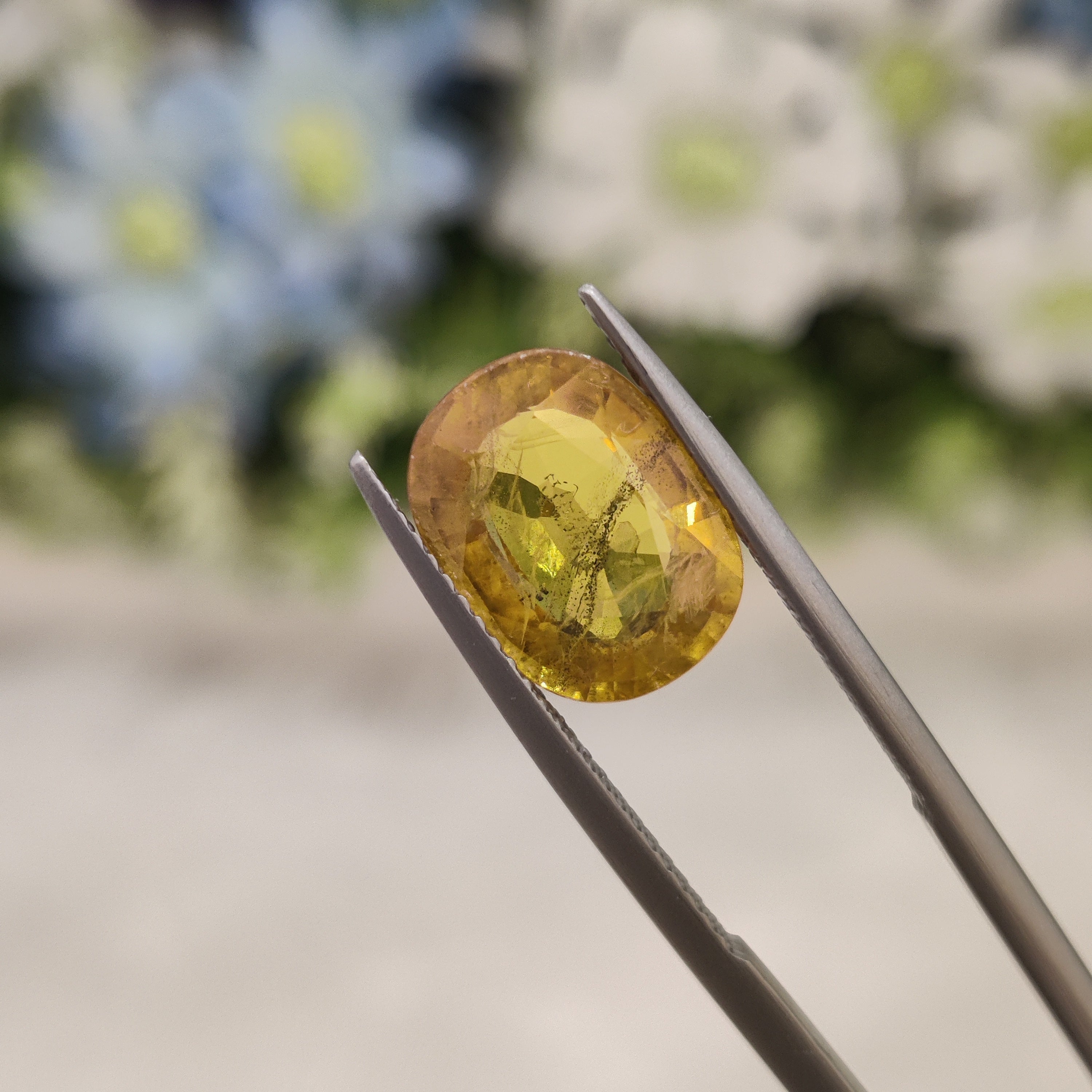 Yellow Sapphire | YS 160 | 5.34 Carat