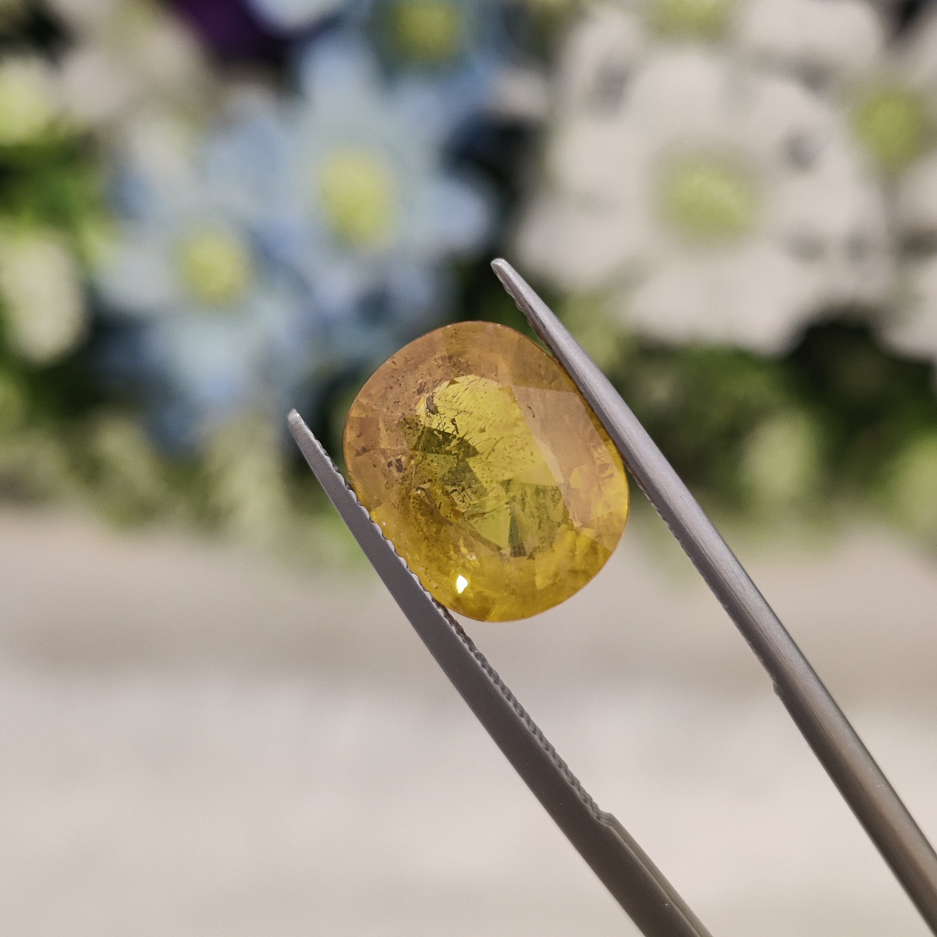 Yellow Sapphire | YS 156 | 6.09 Carat
