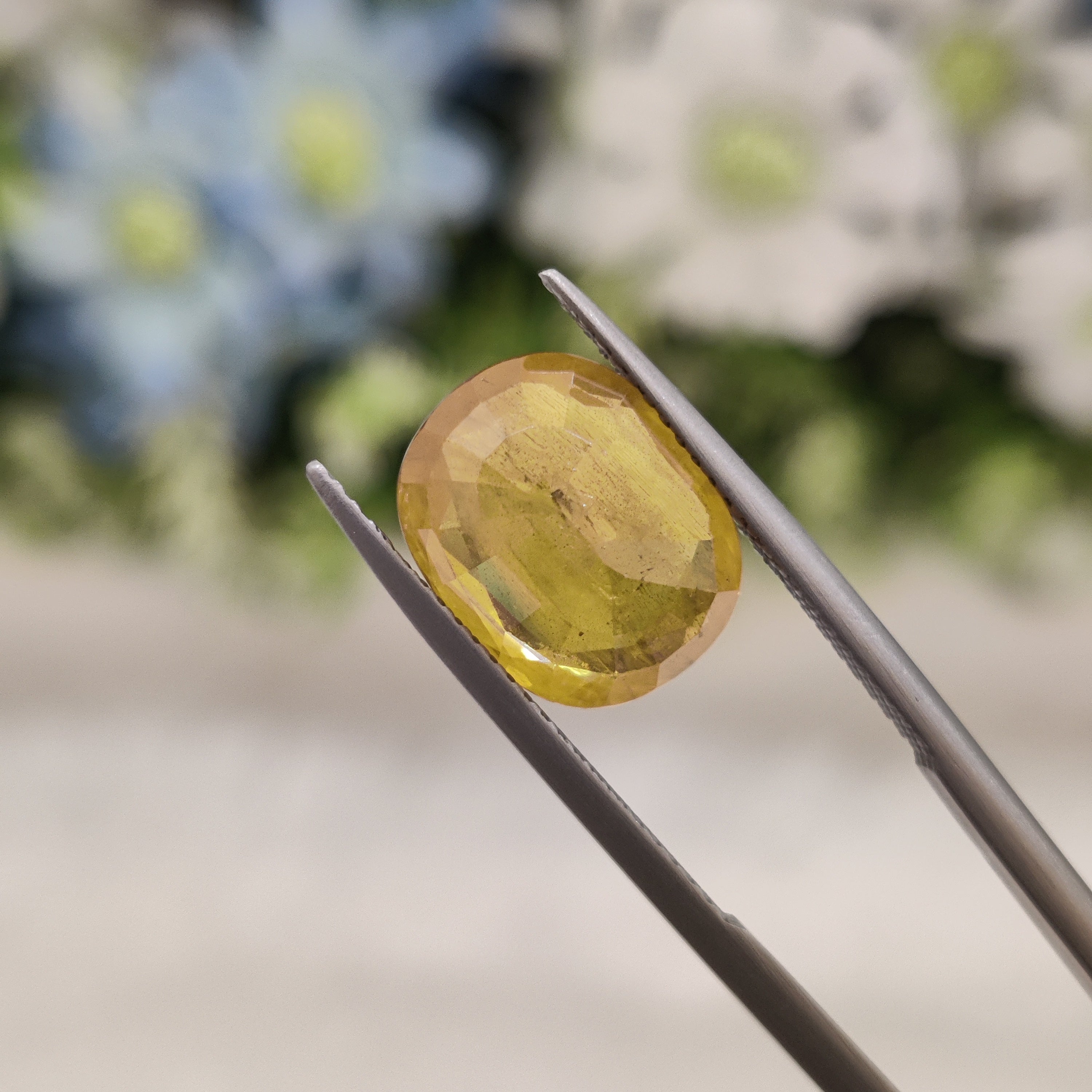 Yellow Sapphire | YS 87 | 6.37 Carat