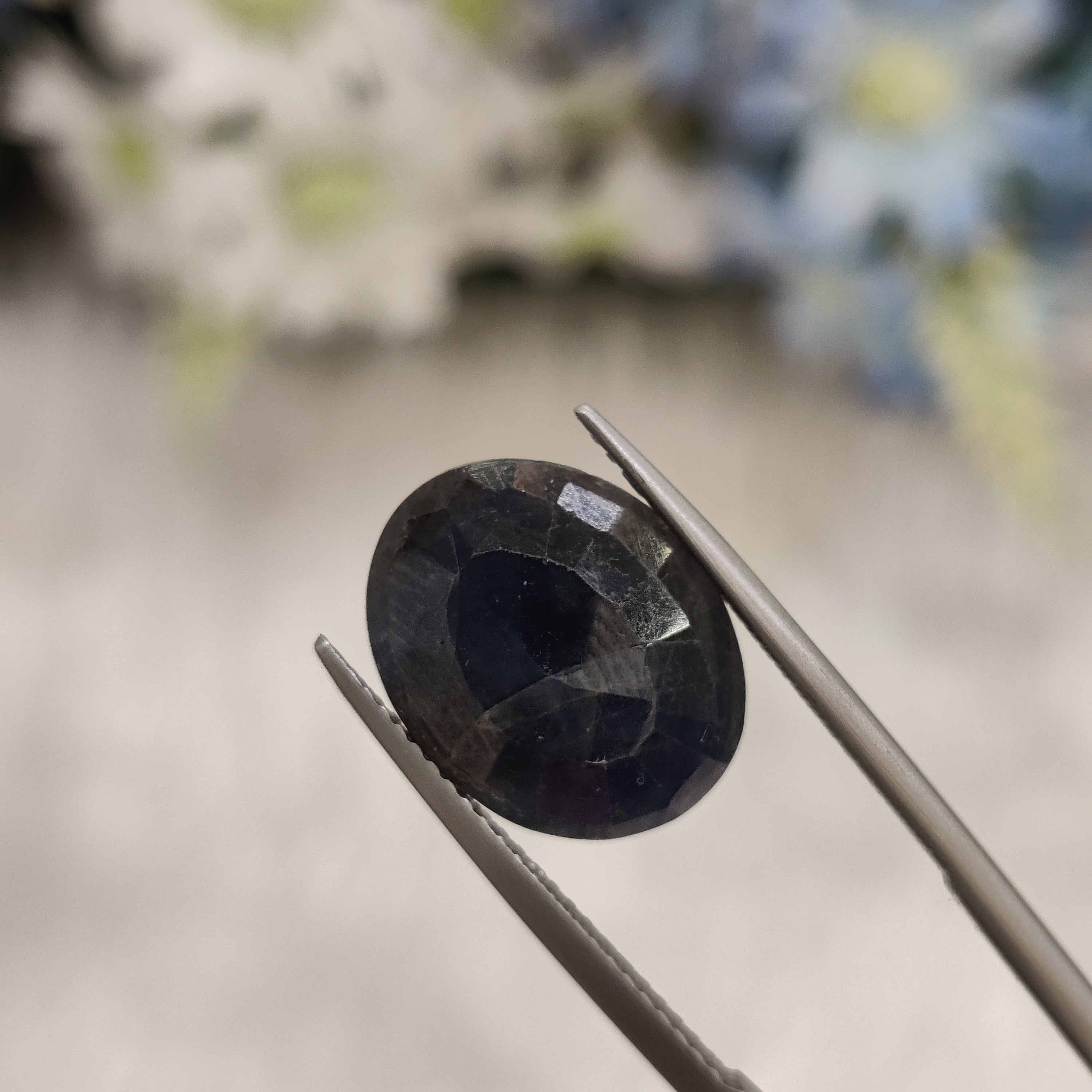 Blue Sapphire | BS 77 | 9.13 Carat
