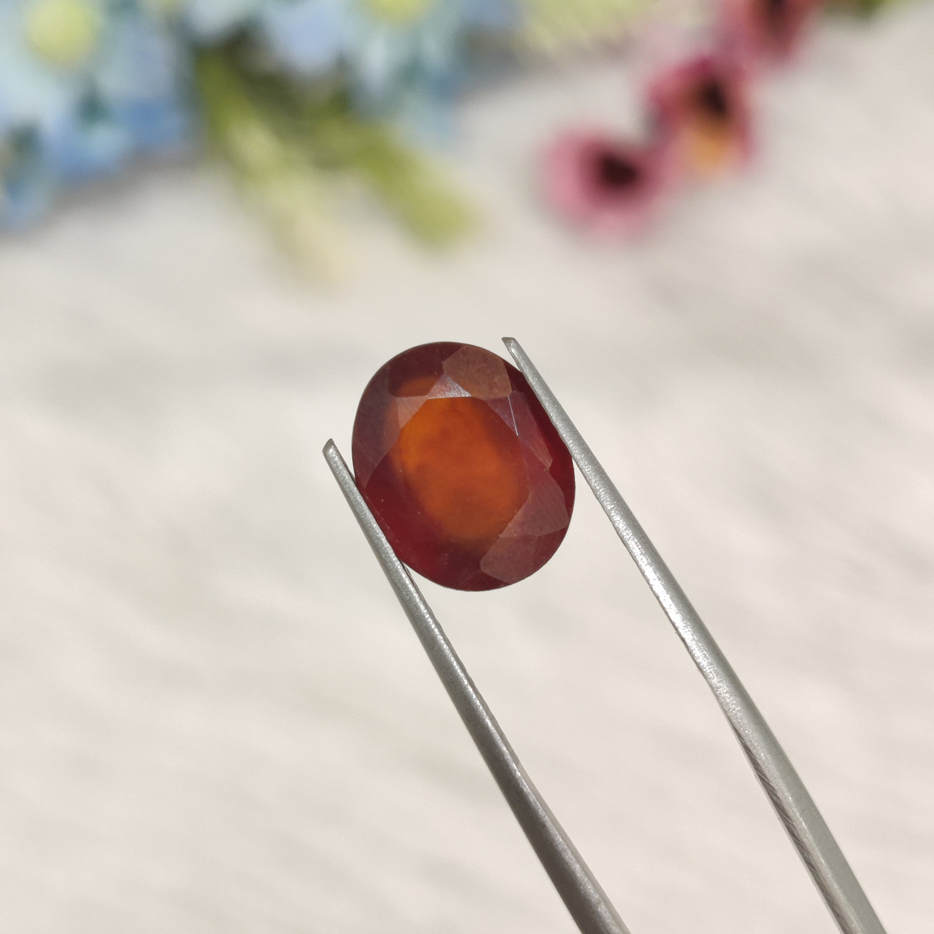Hessonite Garnet  | HG 37 | 5.49 Carat