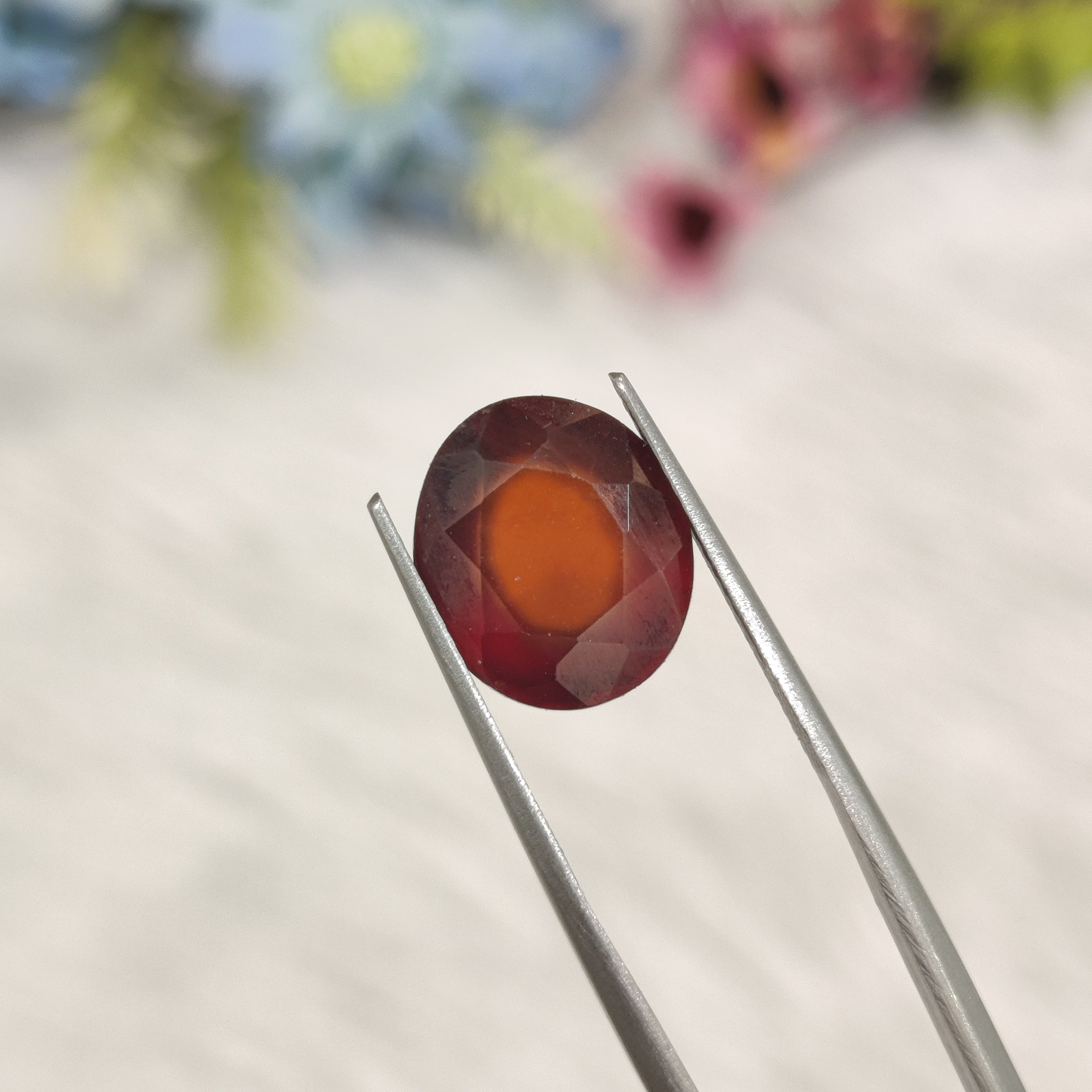 Hessonite Garnet  | HG 47 | 6.41 Carat