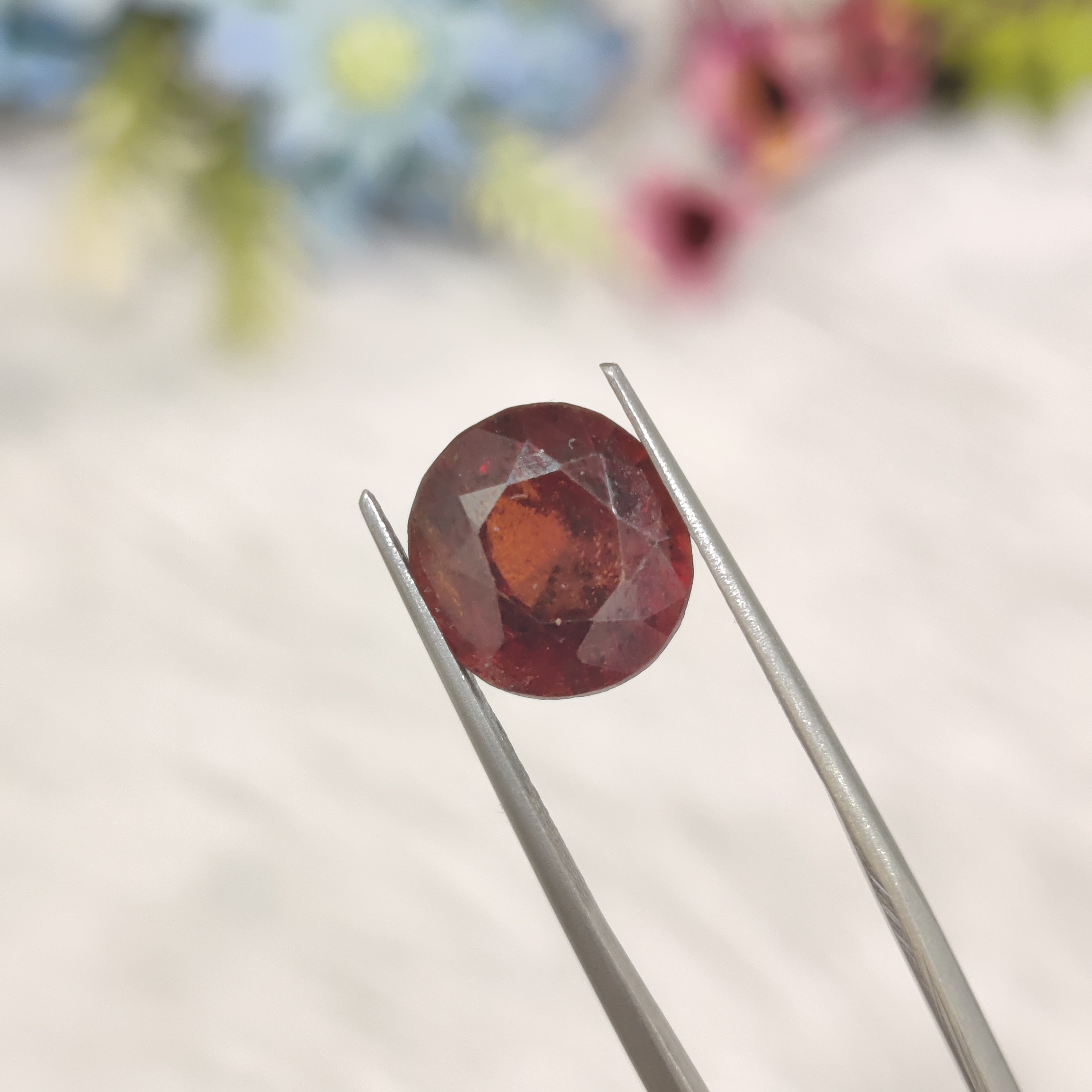 Hessonite Garnet  | HG 23 | 6.5 Carat