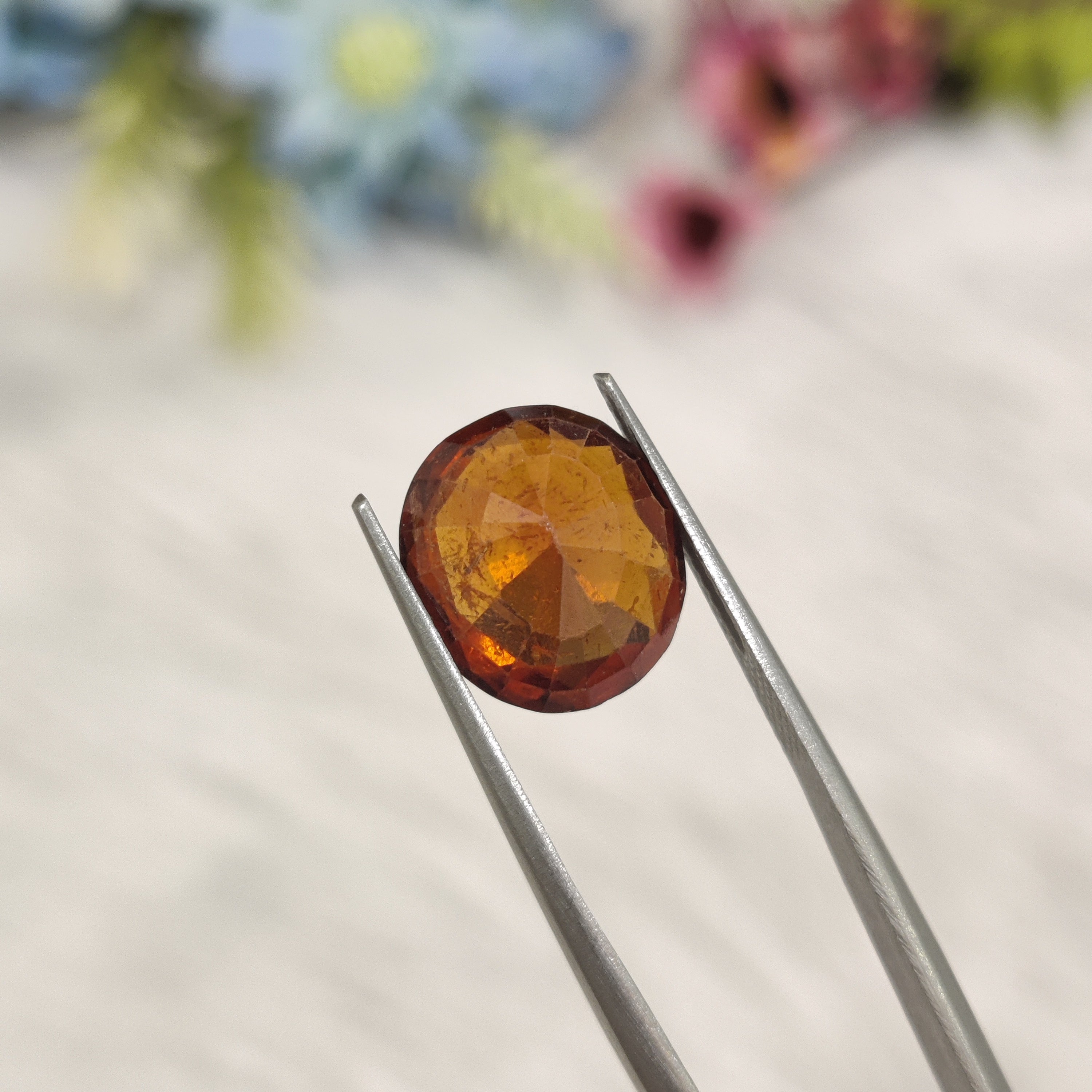 Hessonite Garnet  | HG 22 | 6.63 Carat