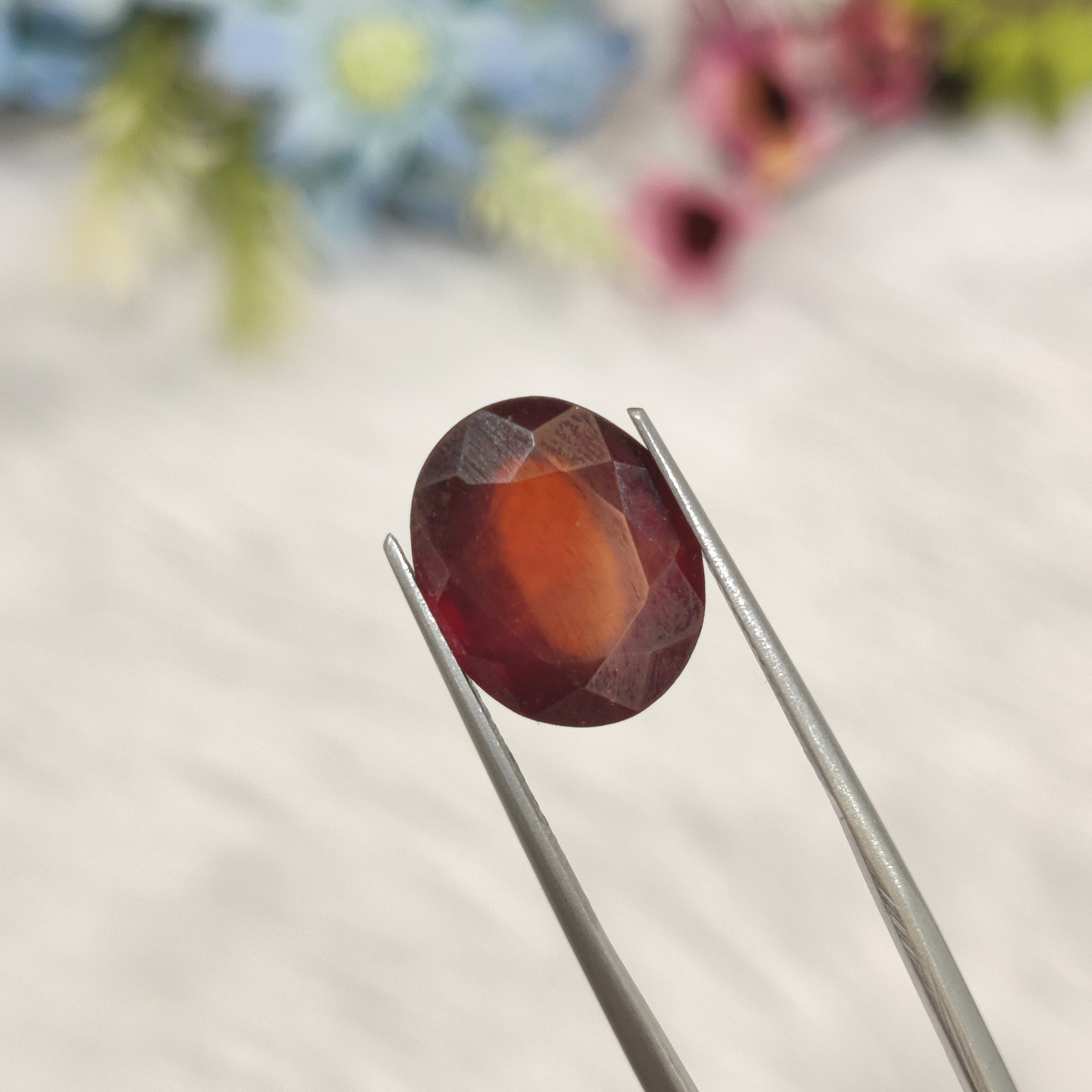 Hessonite Garnet  | HG 34 | 6.97 Carat