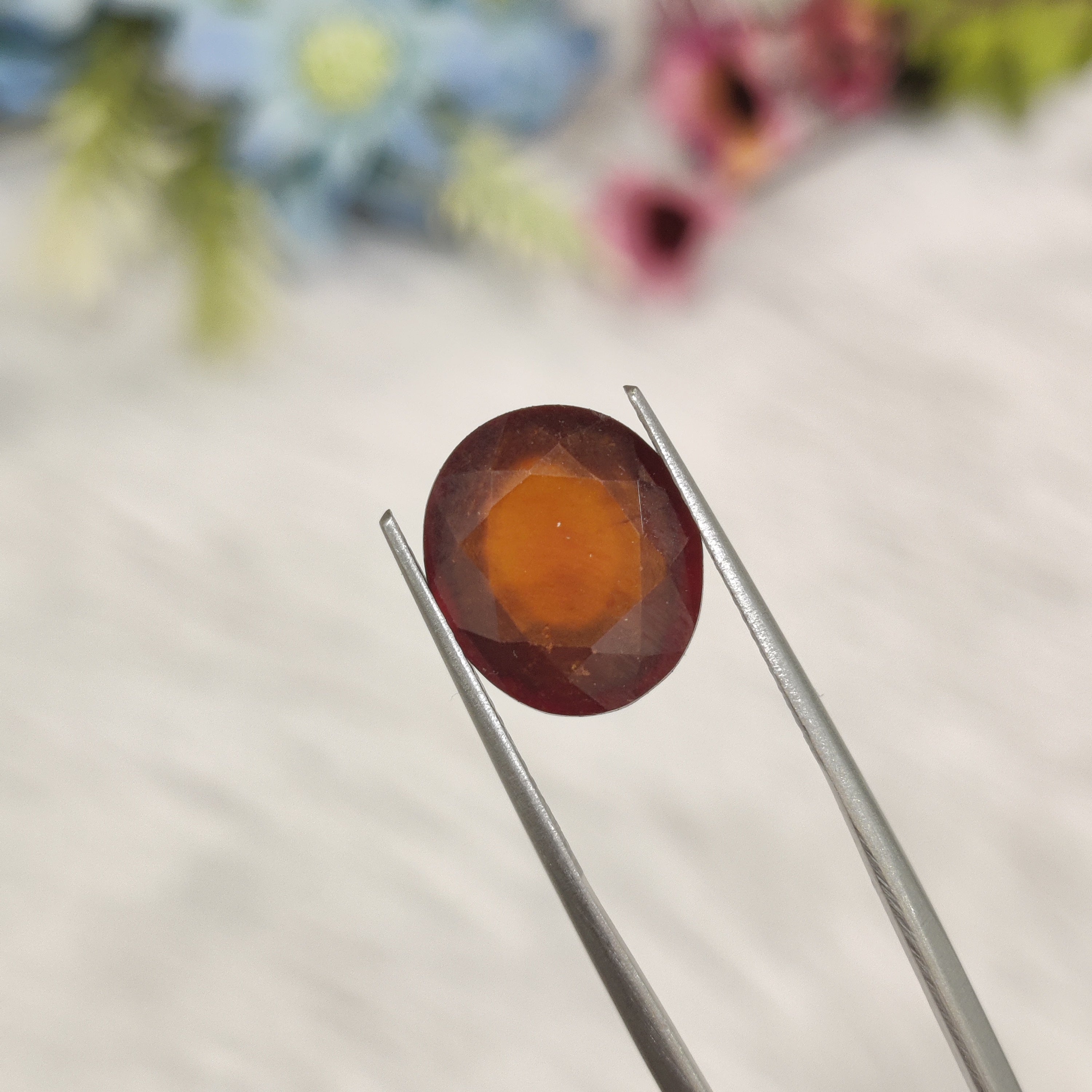 Hessonite Garnet  | HG 35 | 6.71 Carat