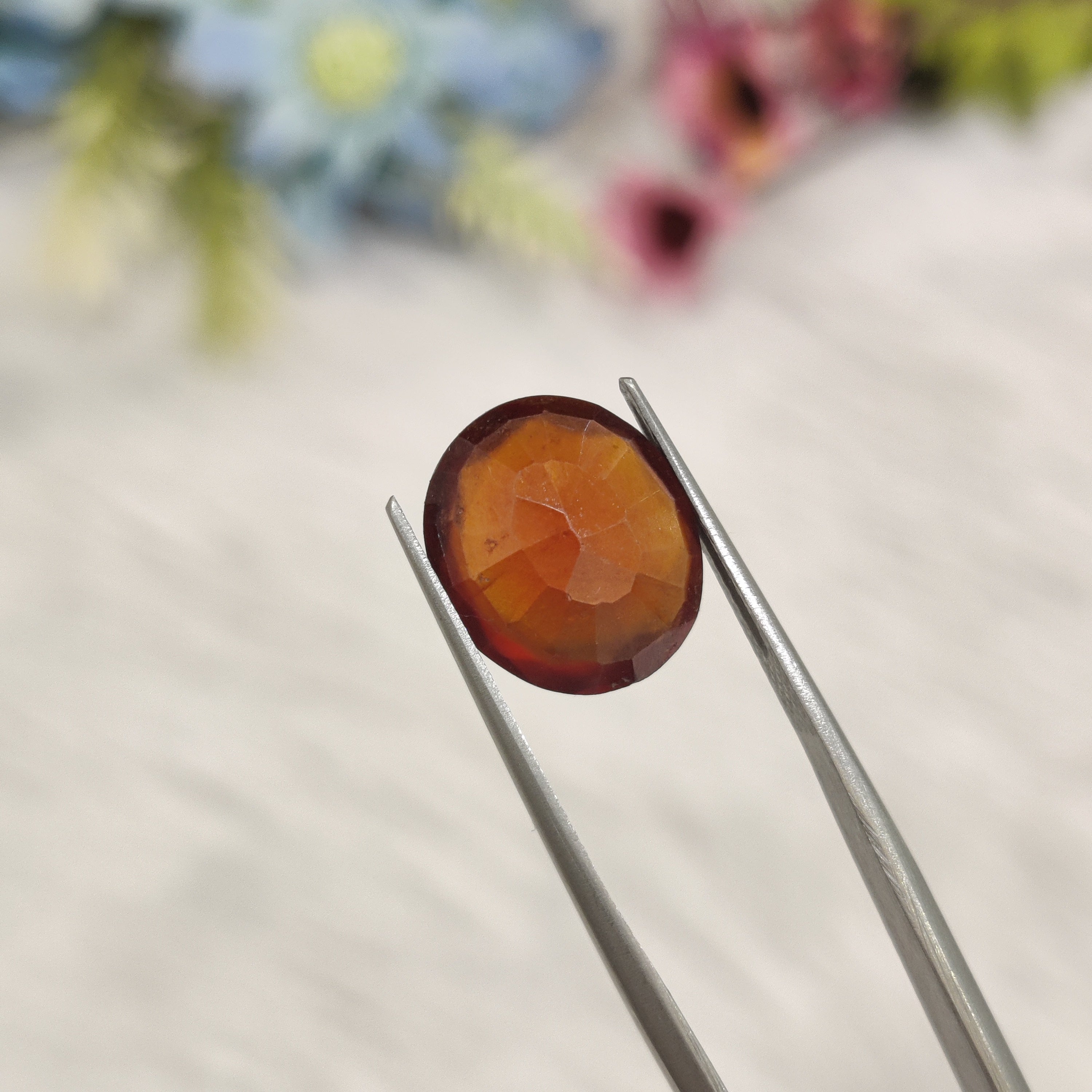 Hessonite Garnet  | HG 35 | 6.71 Carat