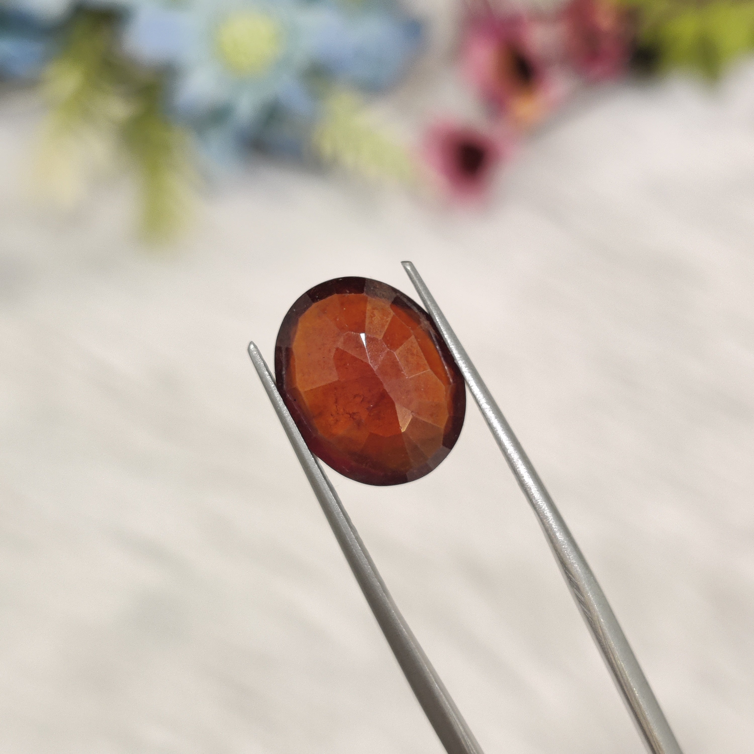 Hessonite Garnet  | HG 53 | 6.44 Carat