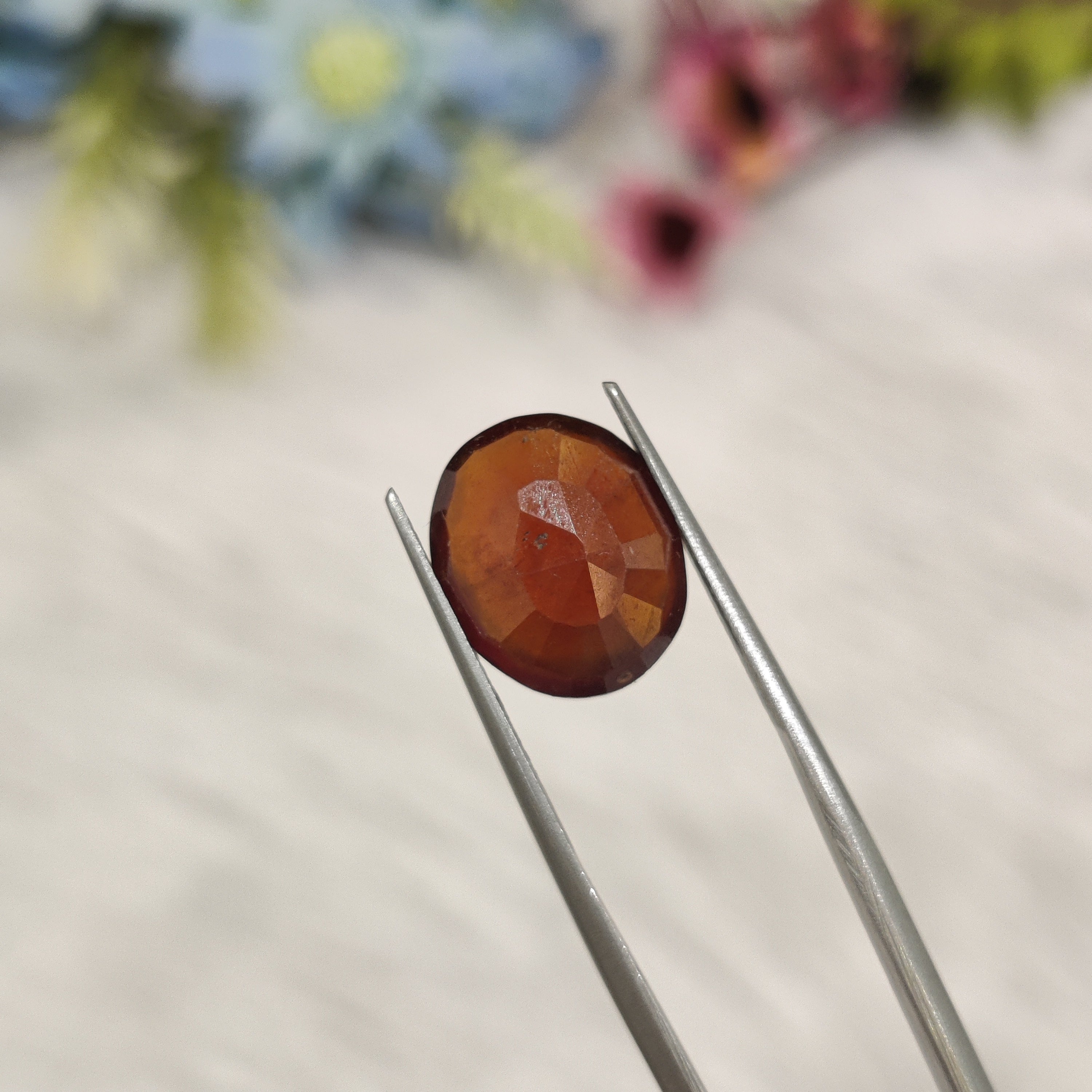 Hessonite Garnet  | HG 52 | 6.52 Carat